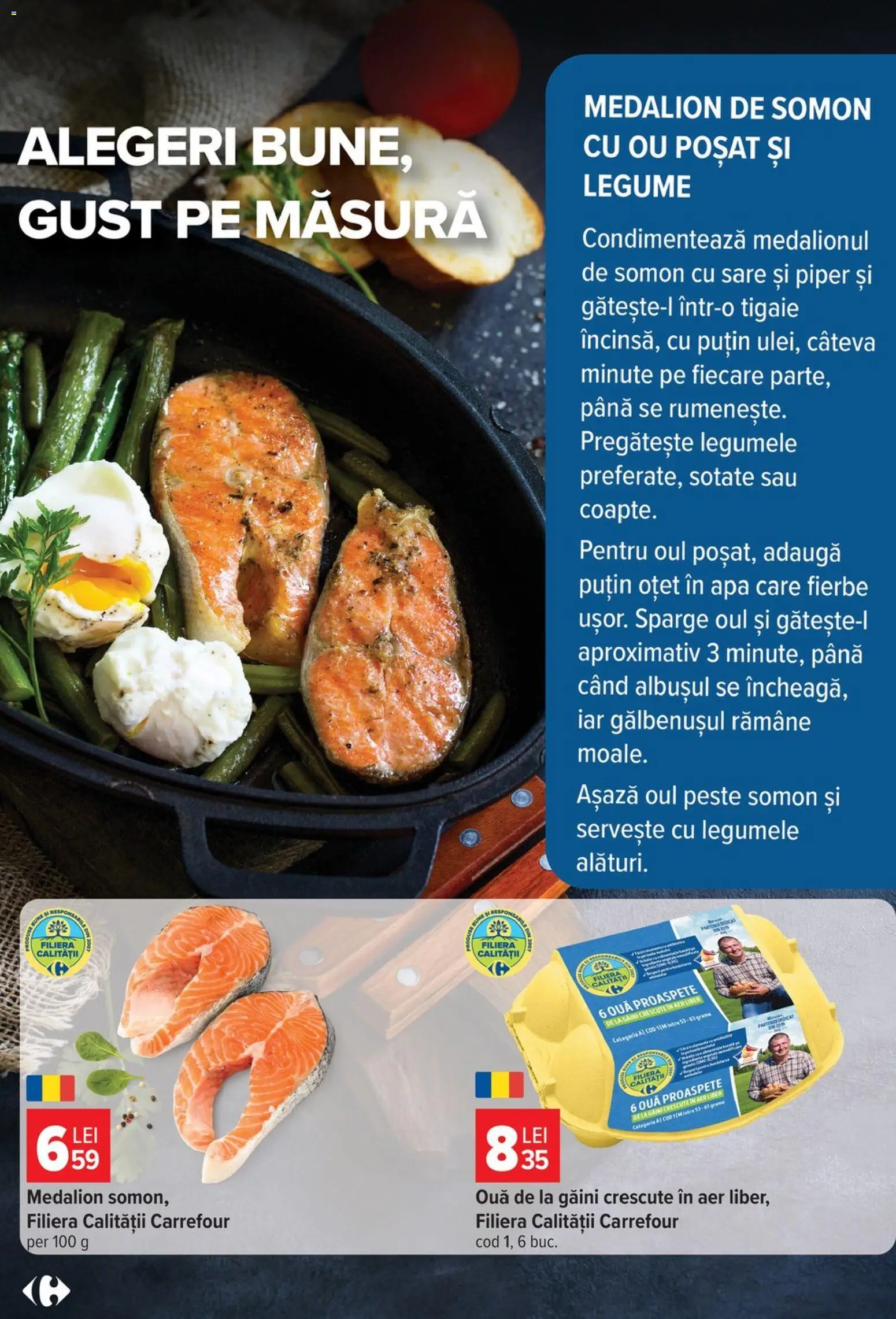 Catalog Carrefour 14 - 26 Octombrie 2026 | Pagina 5 | Produse: Tigaie, Somon, Pește, Legume