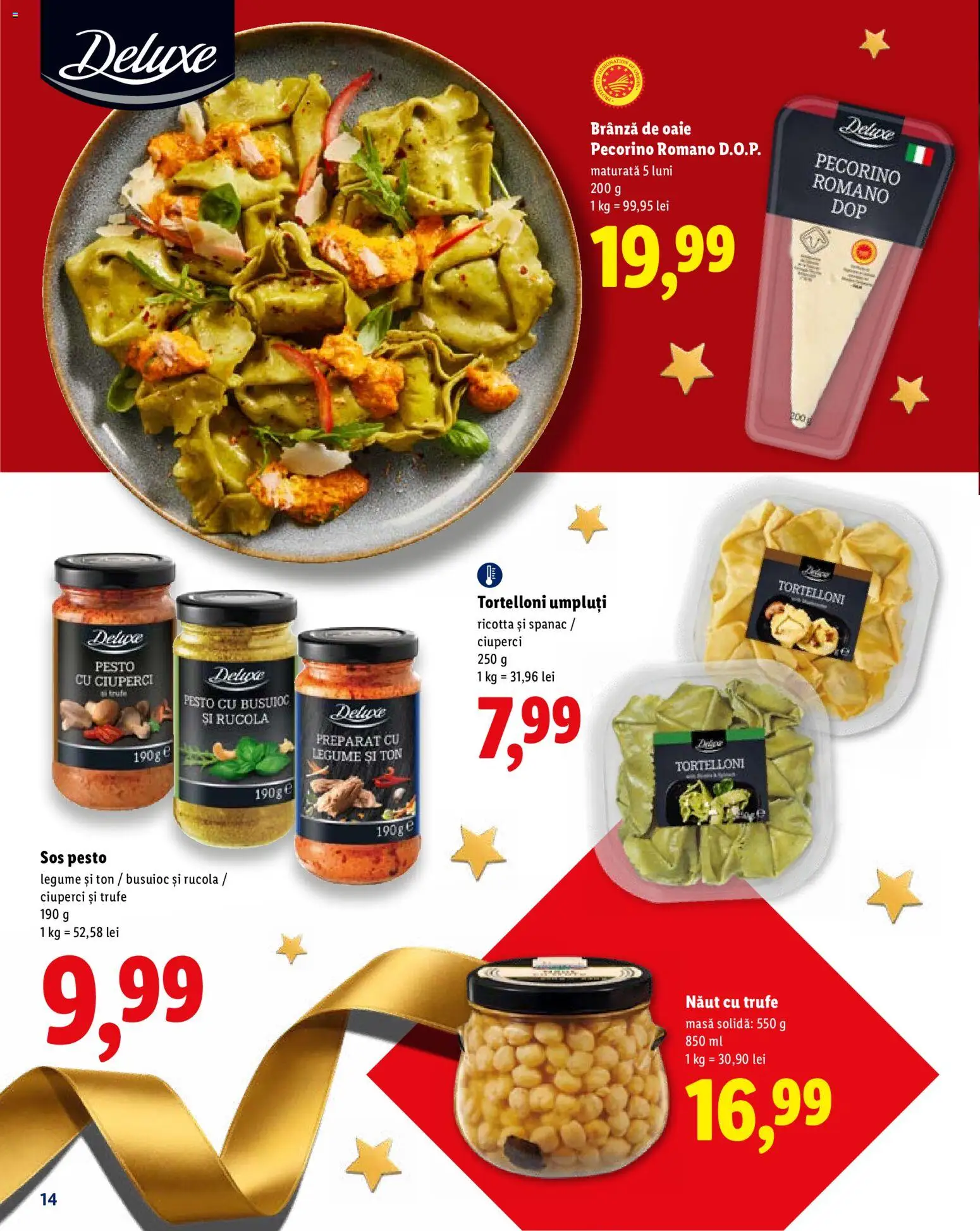 Catalog LIDL 19 Octombrie - 30 Decembrie 2026 | Pagina 14 | Produse: Masă, Ciuperci, Brânză, Legume