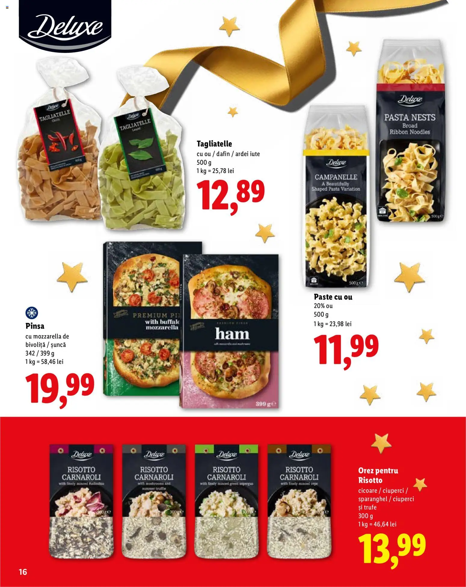Catalog LIDL 19 Octombrie - 30 Decembrie 2026 | Pagina 16 | Produse: Ciuperci, Ardei iute, Pizza, Orez
