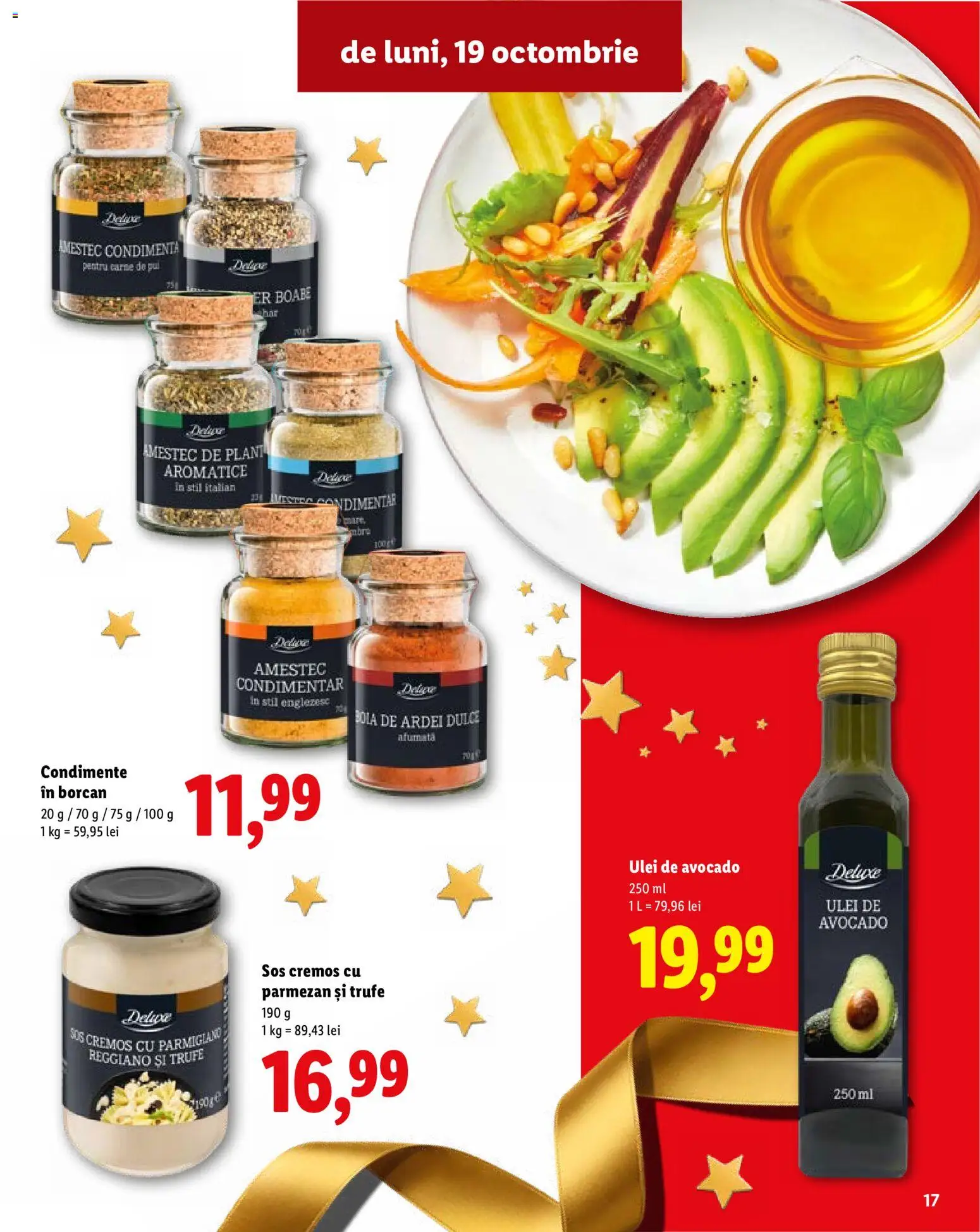 Catalog LIDL 19 Octombrie - 30 Decembrie 2026 | Pagina 17 | Produse: Ardei, Carne De Pui, Condimente, Deluxe