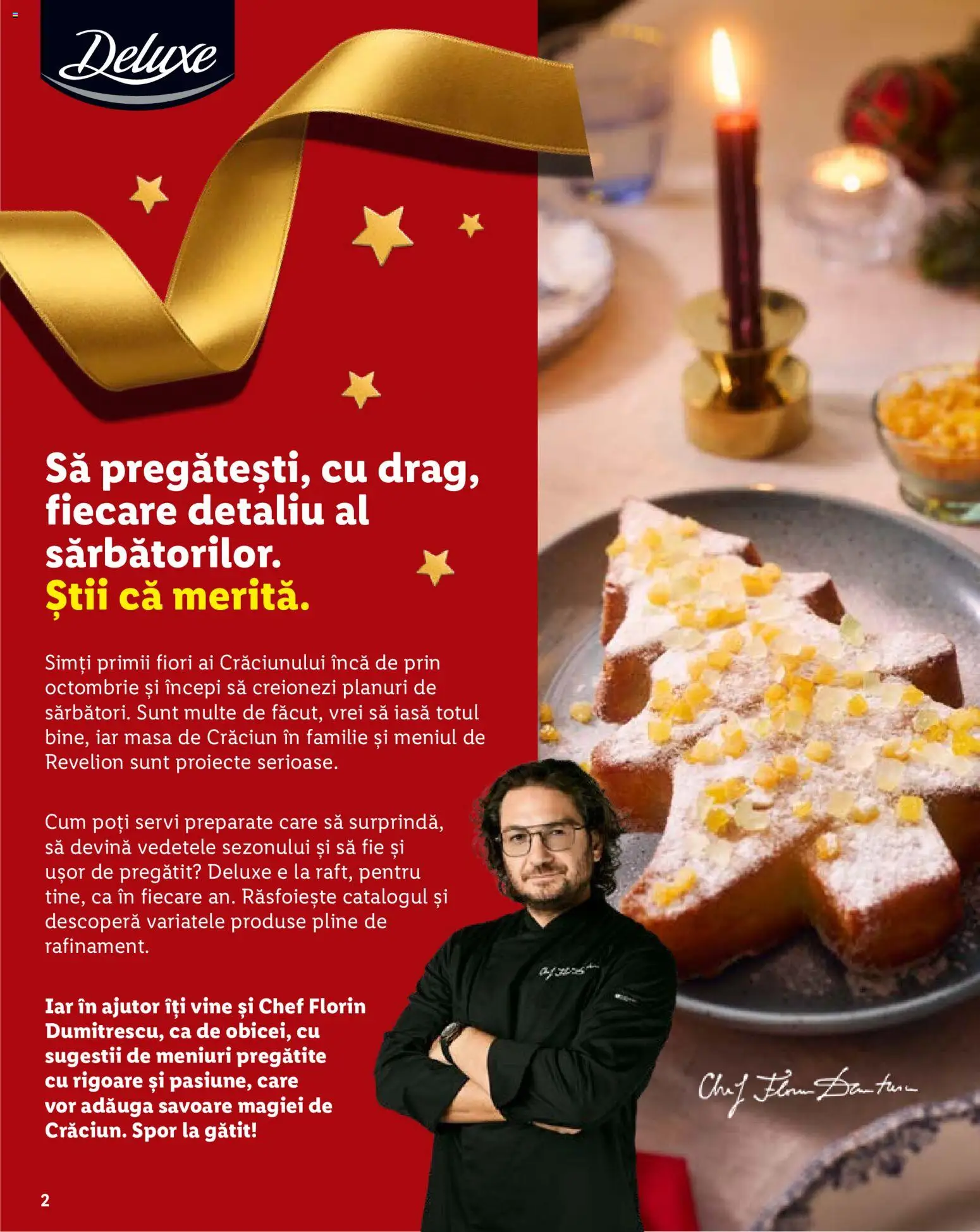 Catalog LIDL 19 Octombrie - 30 Decembrie 2026 | Pagina 2 | Produse: Masă, Deluxe
