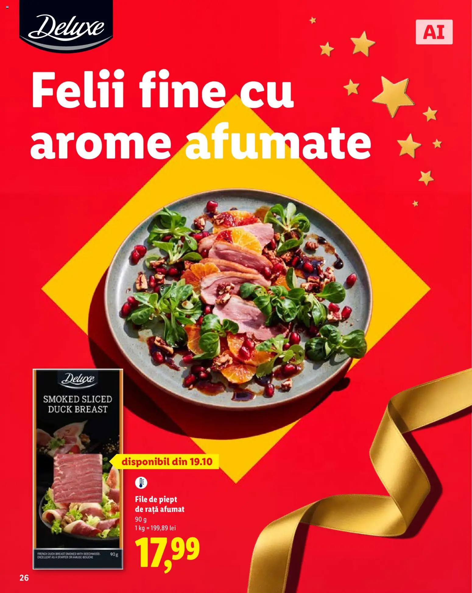 Catalog LIDL 19 Octombrie - 30 Decembrie 2026 | Pagina 26 | Produse: Rață, Deluxe