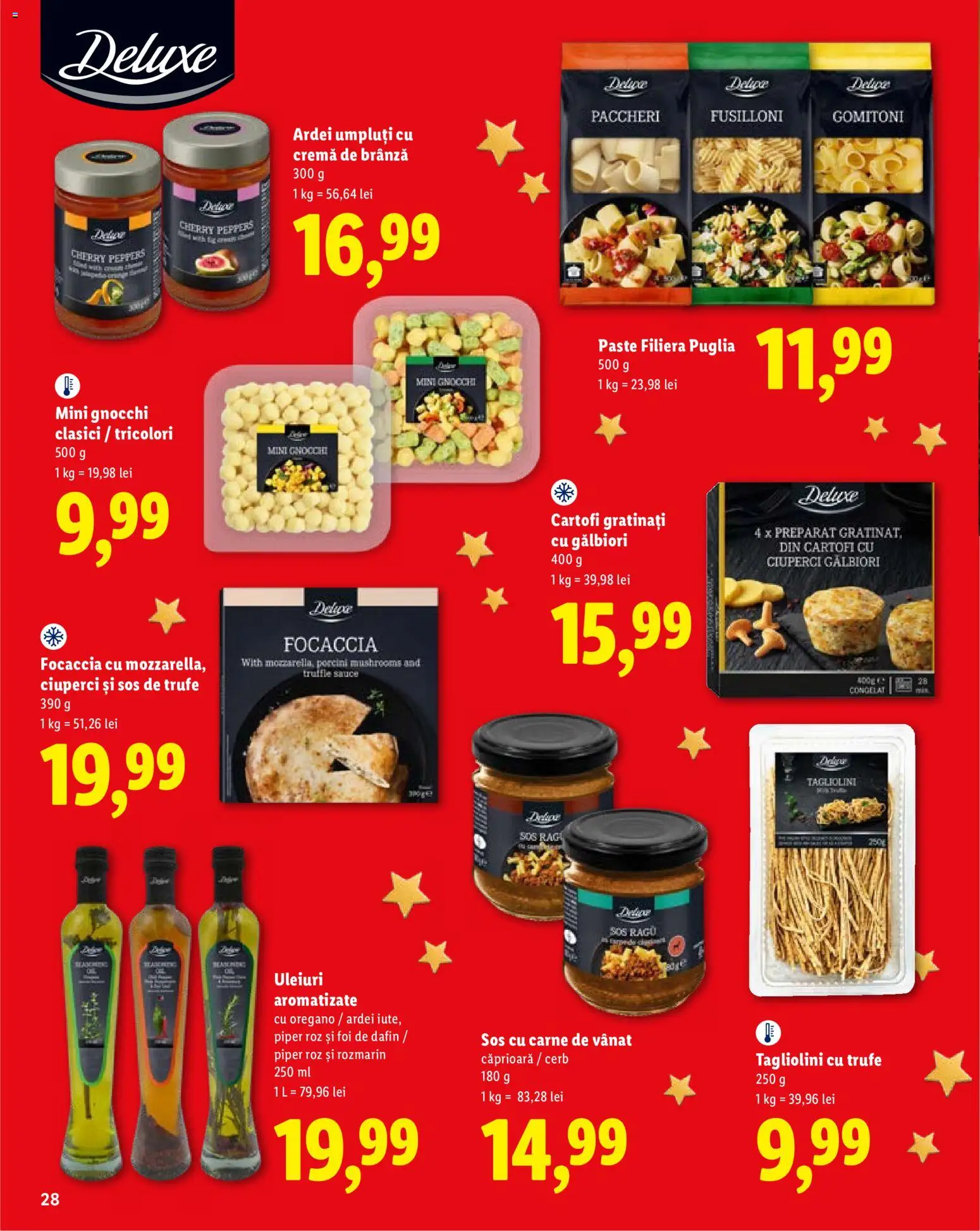 Catalog LIDL 19 Octombrie - 30 Decembrie 2026 | Pagina 28 | Produse: Brânză, Cremă de brânză, Paste, Ardei umpluți
