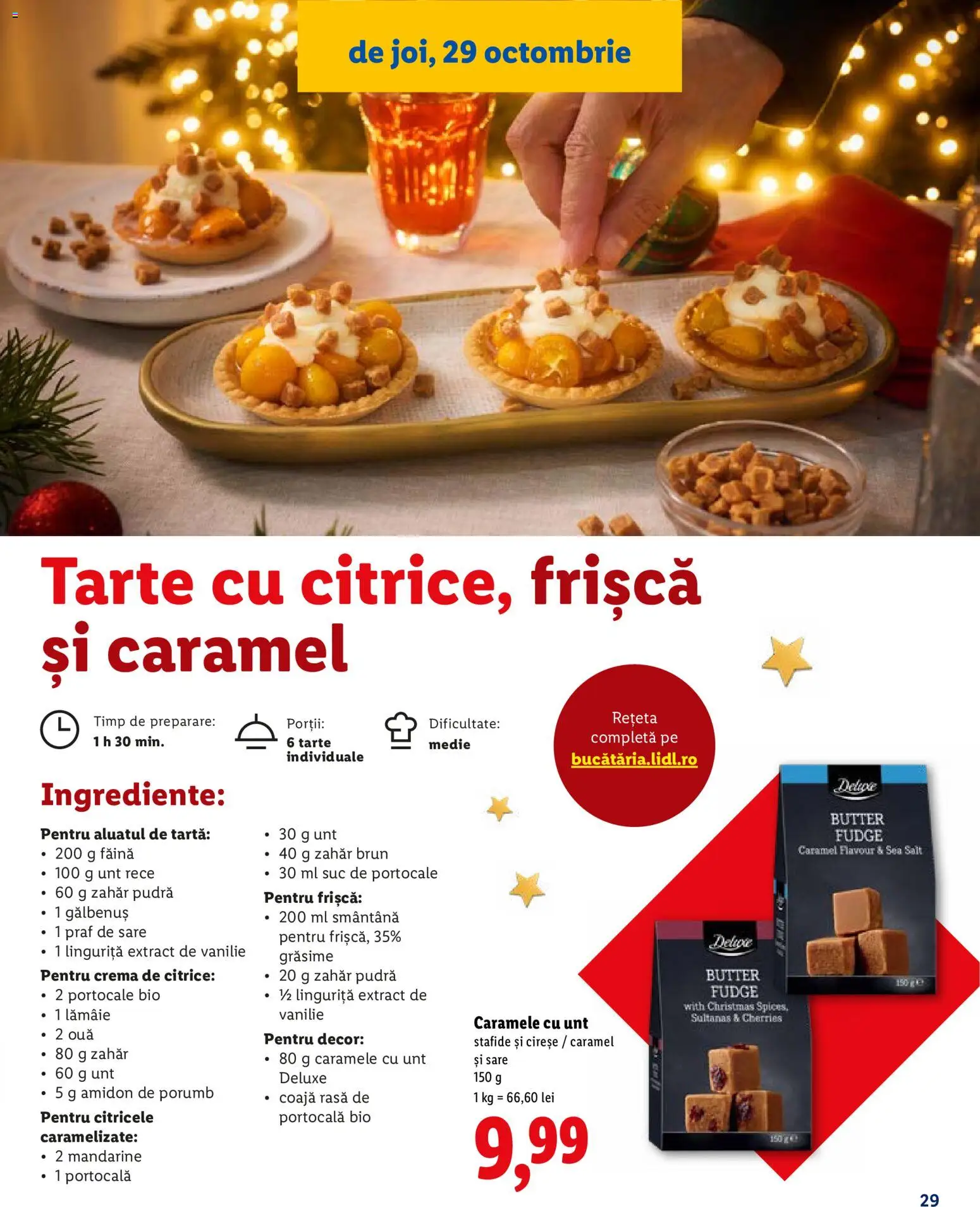 Catalog LIDL 19 Octombrie - 30 Decembrie 2026 | Pagina 29 | Produse: Bio, Cremă, Ouă, Zahăr