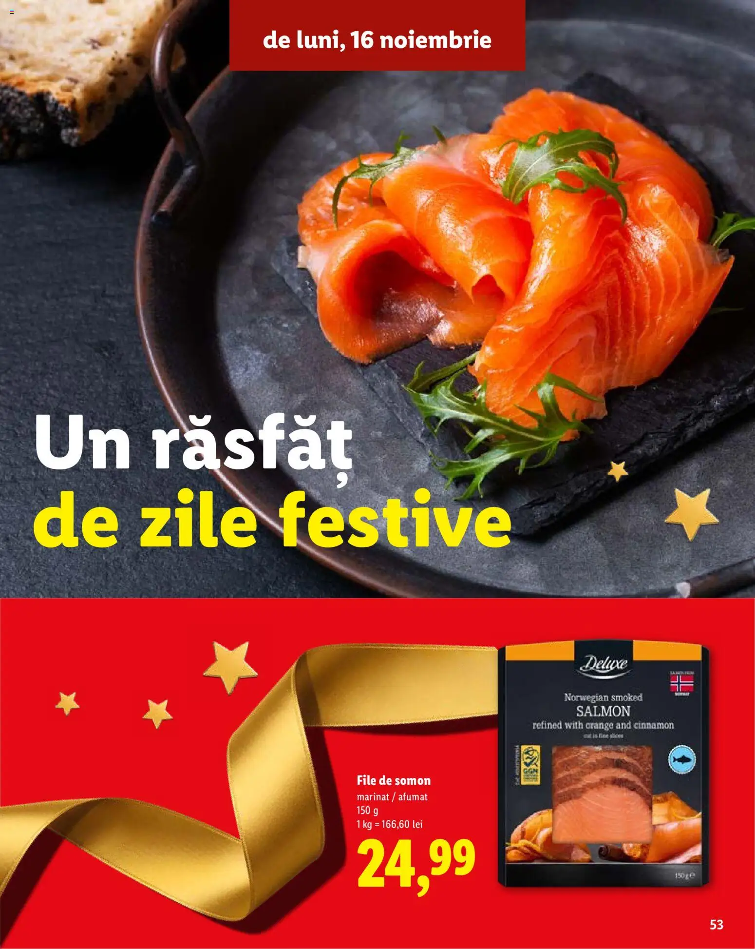 Catalog LIDL 19 Octombrie - 30 Decembrie 2026 | Pagina 53 | Produse: Somon, Deluxe