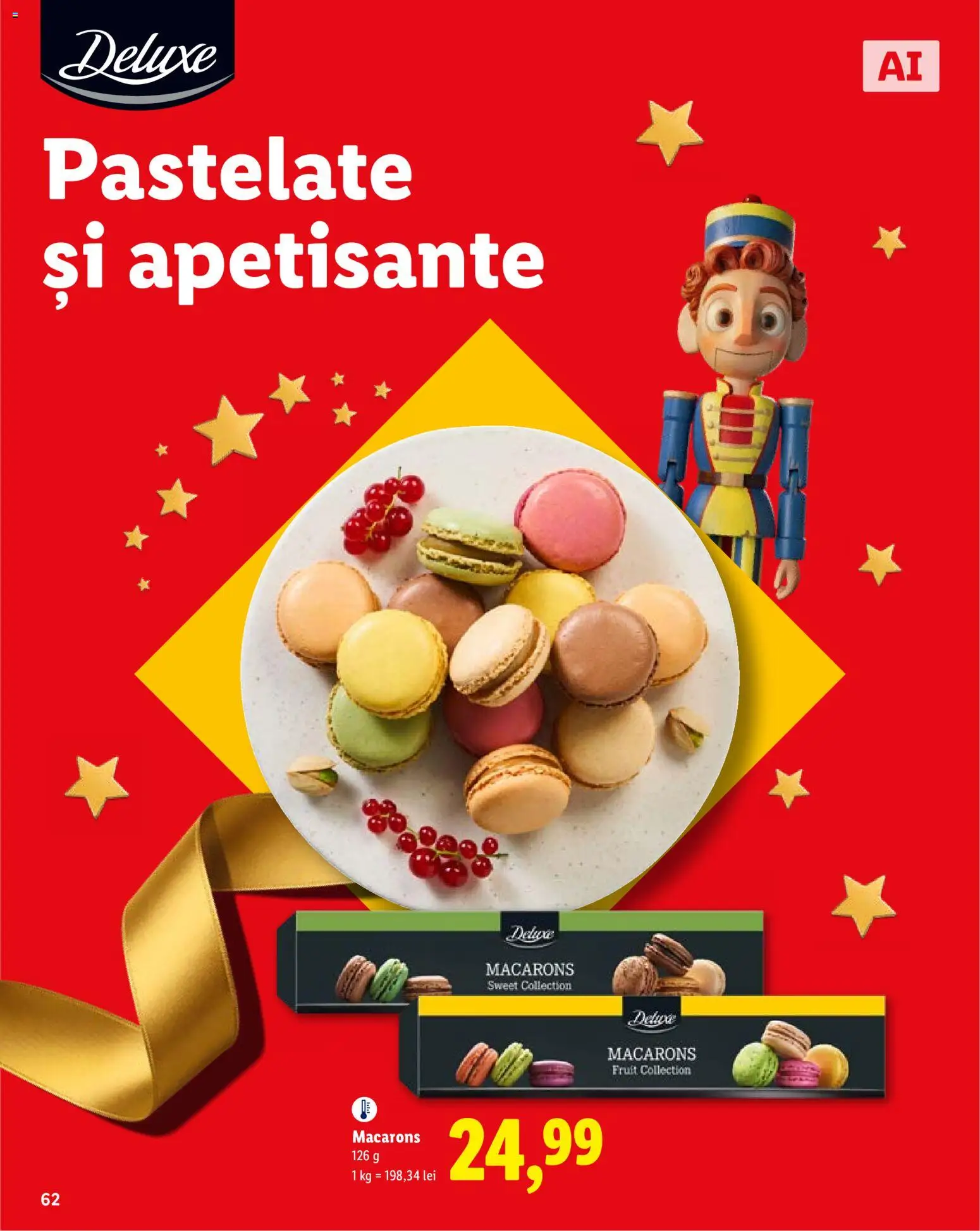 Catalog LIDL 19 Octombrie - 30 Decembrie 2026 | Pagina 62 | Produse: Macarons, Deluxe