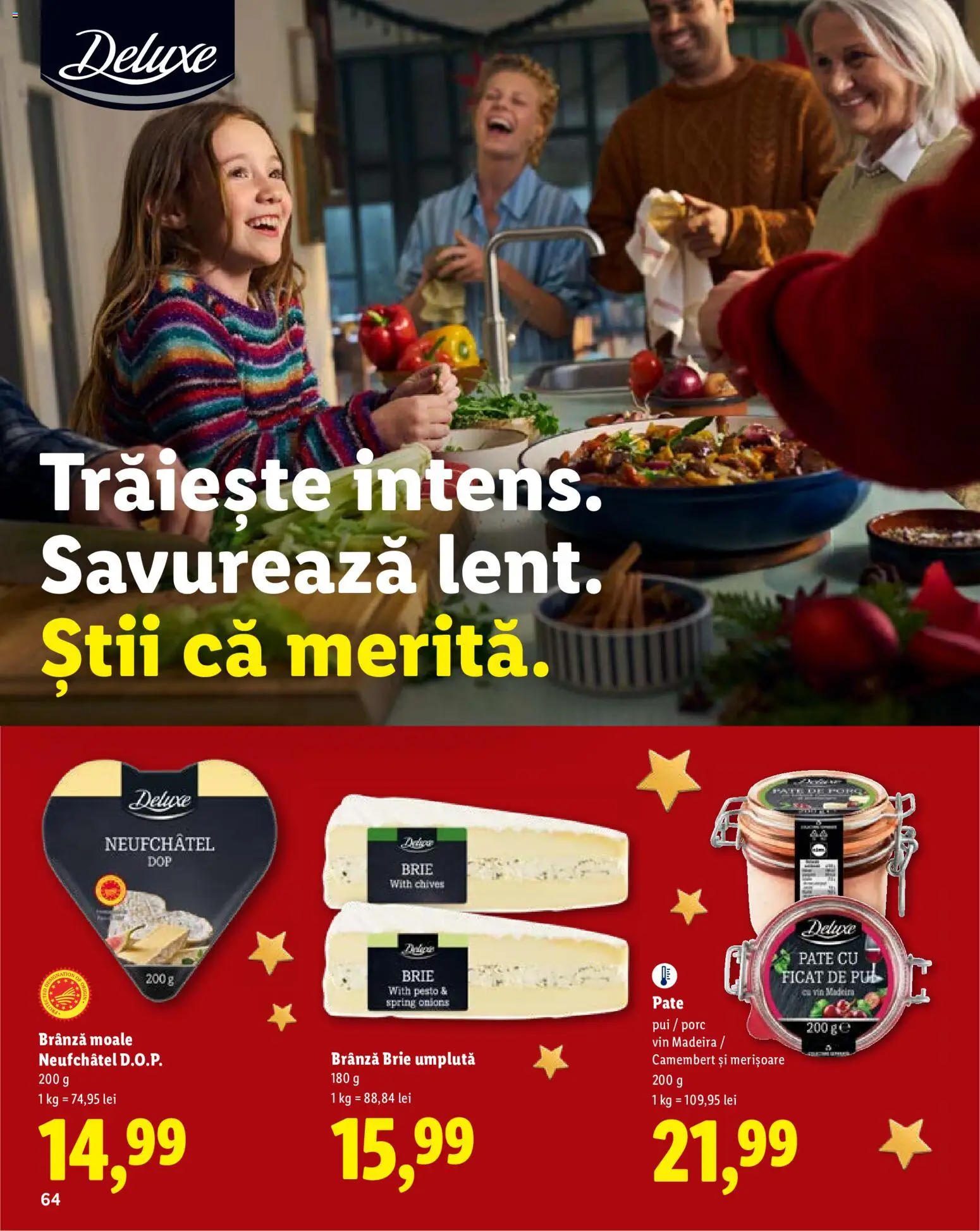 Catalog LIDL 19 Octombrie - 30 Decembrie 2026 | Pagina 64 | Produse: Pui, Pate, Deluxe, Merisoare