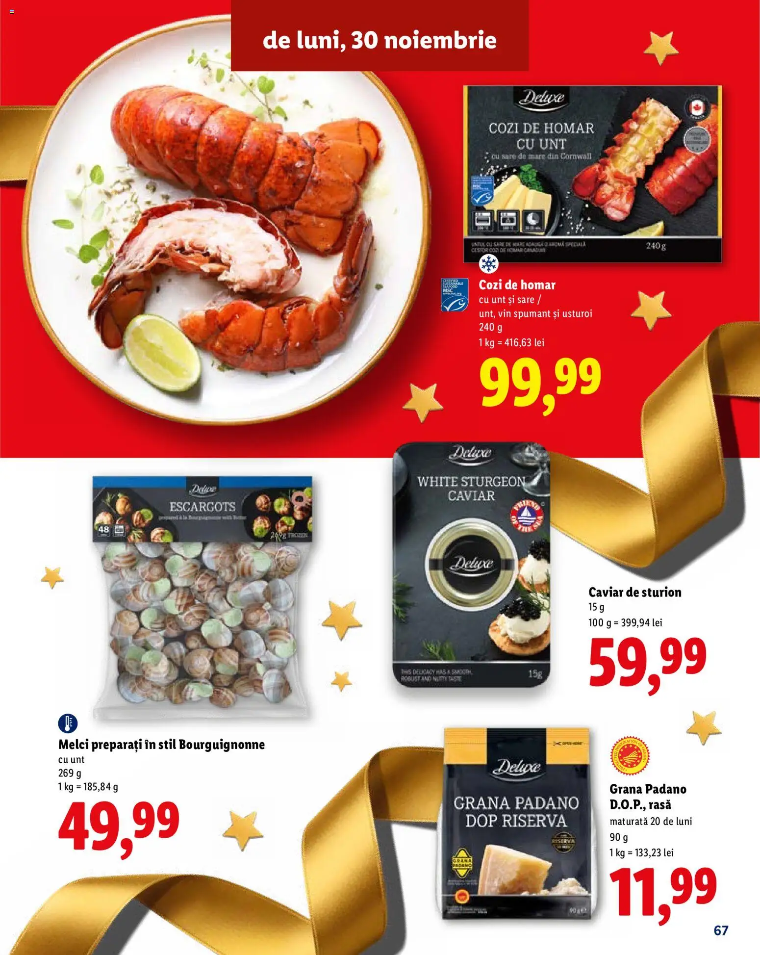 Catalog LIDL 19 Octombrie - 30 Decembrie 2026 | Pagina 67 | Produse: Unt, Sare, Deluxe, Usturoi
