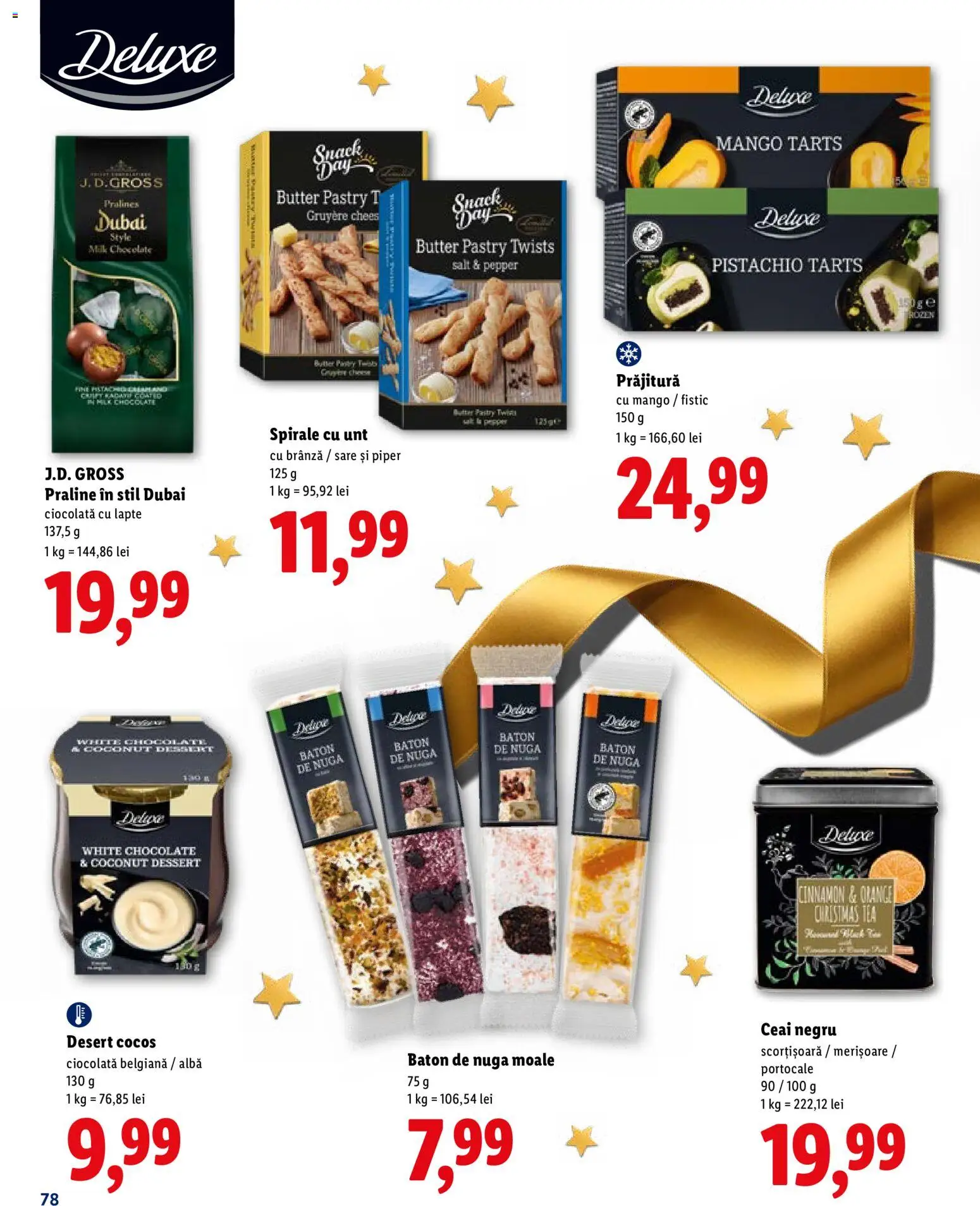 Catalog LIDL 19 Octombrie - 30 Decembrie 2026 | Pagina 78 | Produse: Ciocolată, Desert, Piper, Mango
