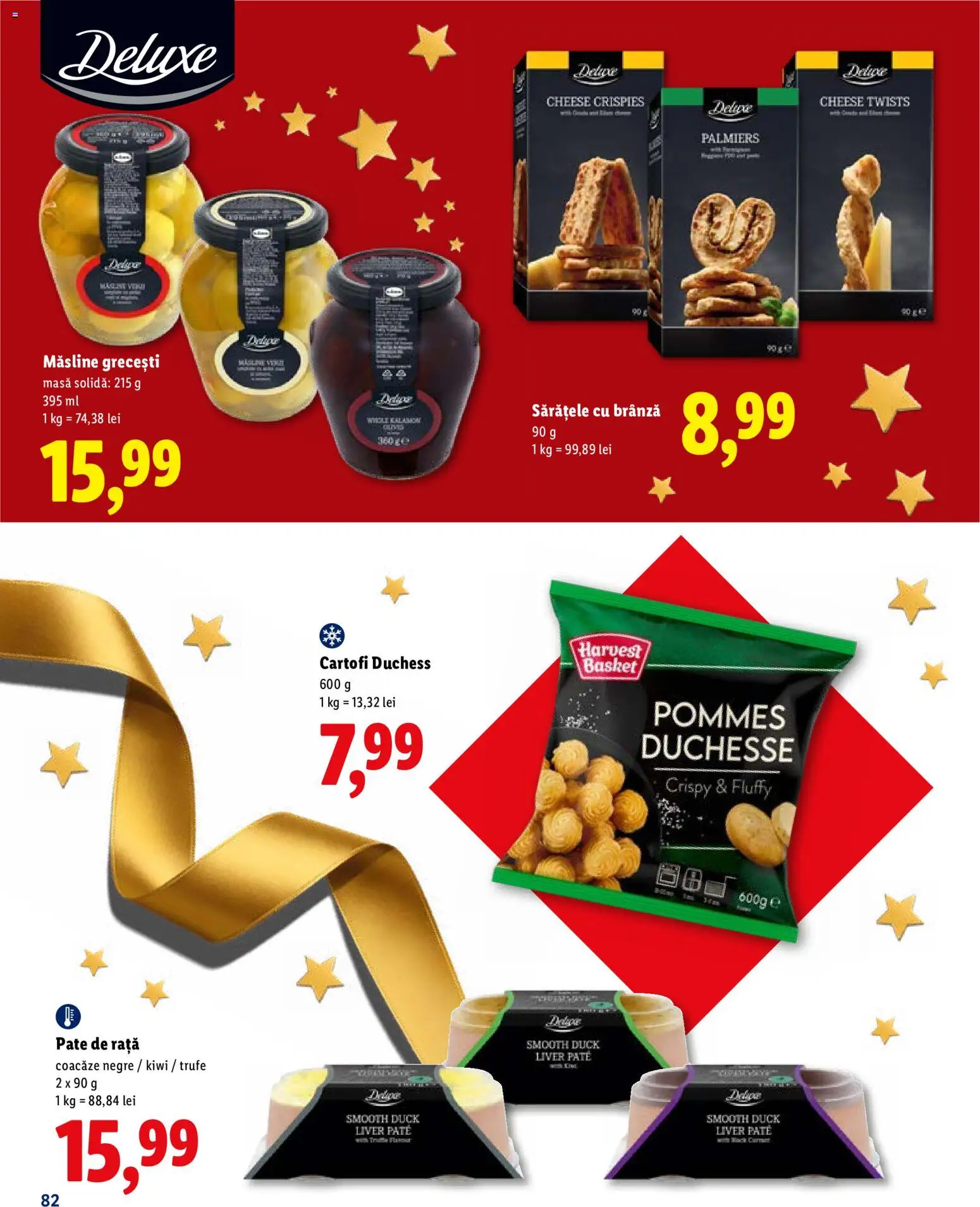Catalog LIDL 19 Octombrie - 30 Decembrie 2026 | Pagina 82 | Produse: Masă, Pate, Brânză, Deluxe
