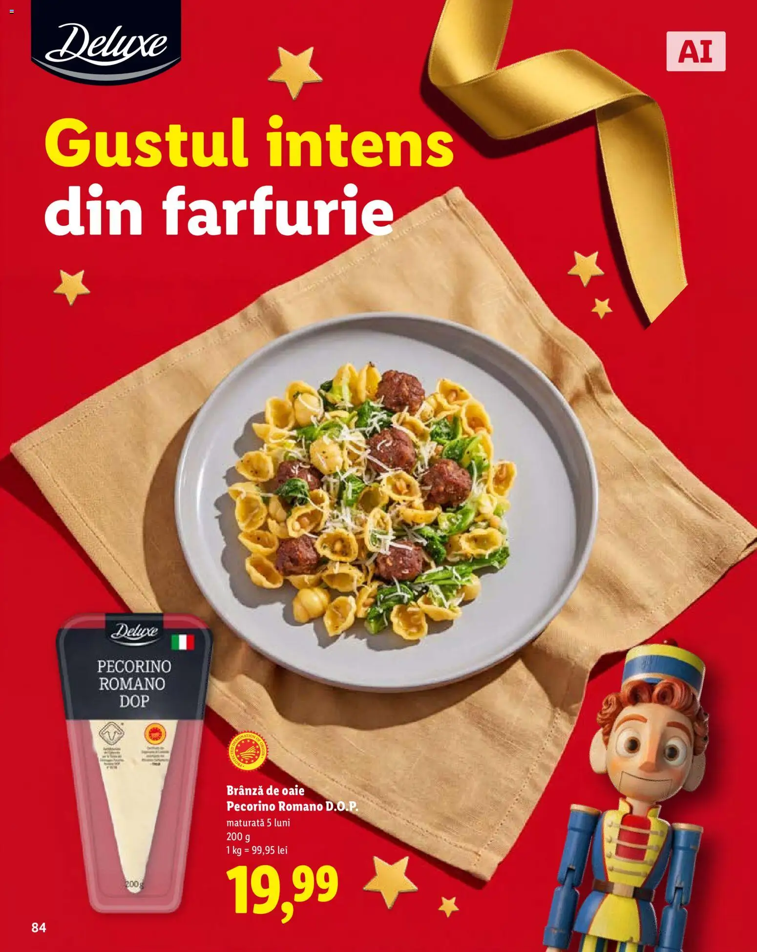 Catalog LIDL 19 Octombrie - 30 Decembrie 2026 | Pagina 84 | Produse: Farfurie, Brânză, Deluxe