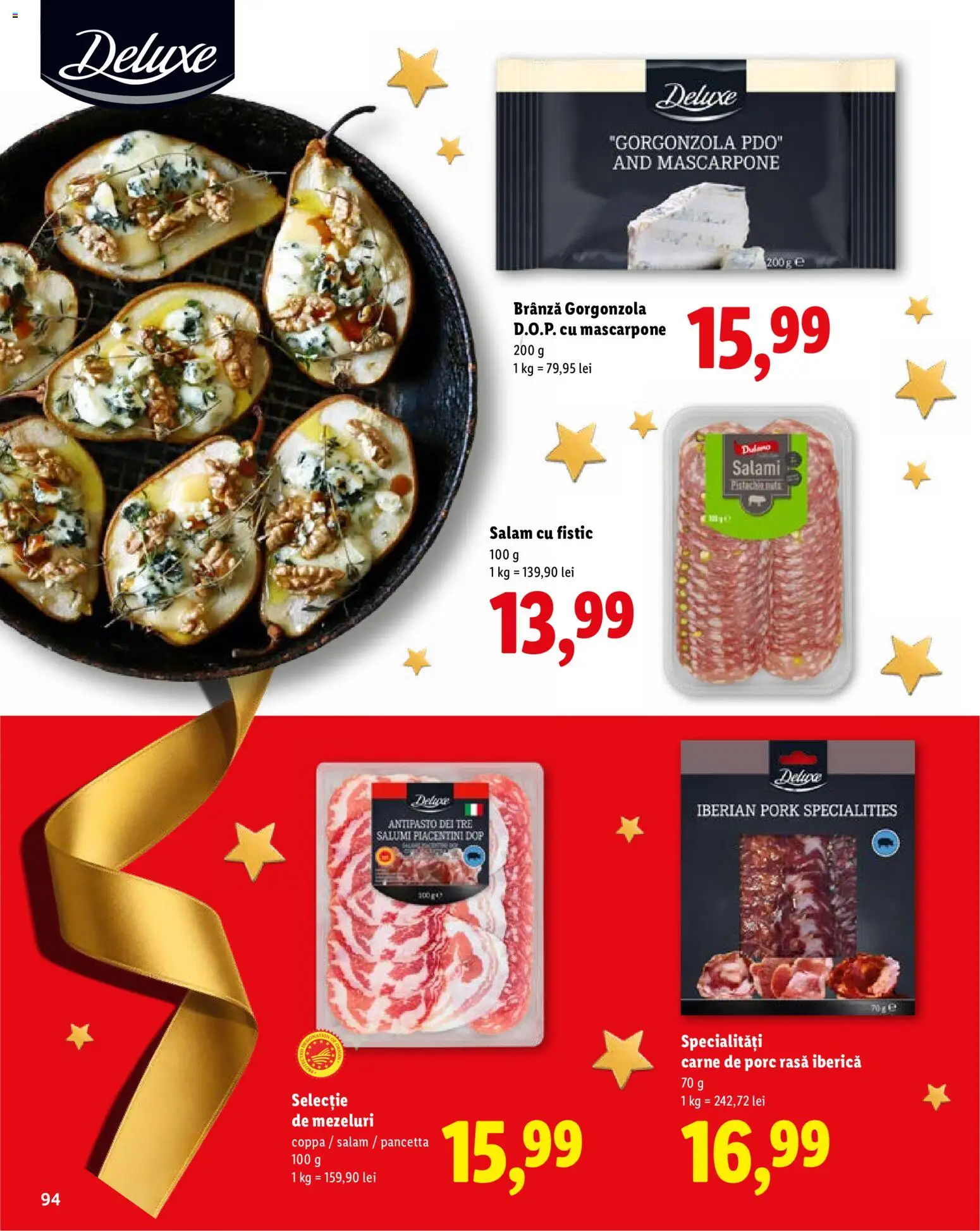 Catalog LIDL 19 Octombrie - 30 Decembrie 2026 | Pagina 94 | Produse: Brânză, Salam, Carne De Porc, Mascarpone