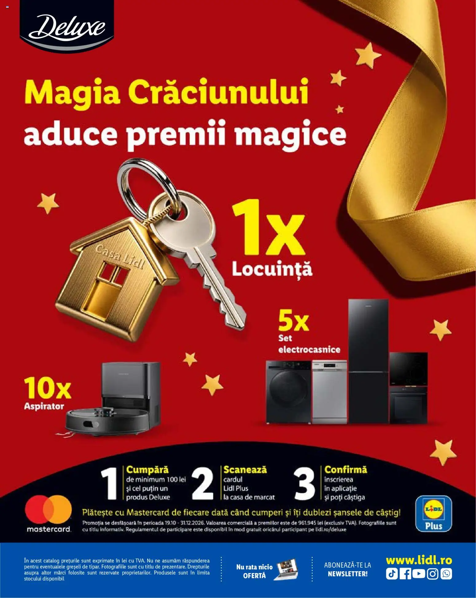 Catalog LIDL 19 Octombrie - 30 Decembrie 2026 | Pagina 96 | Produse: Aspirator, Rață, Deluxe, Plus