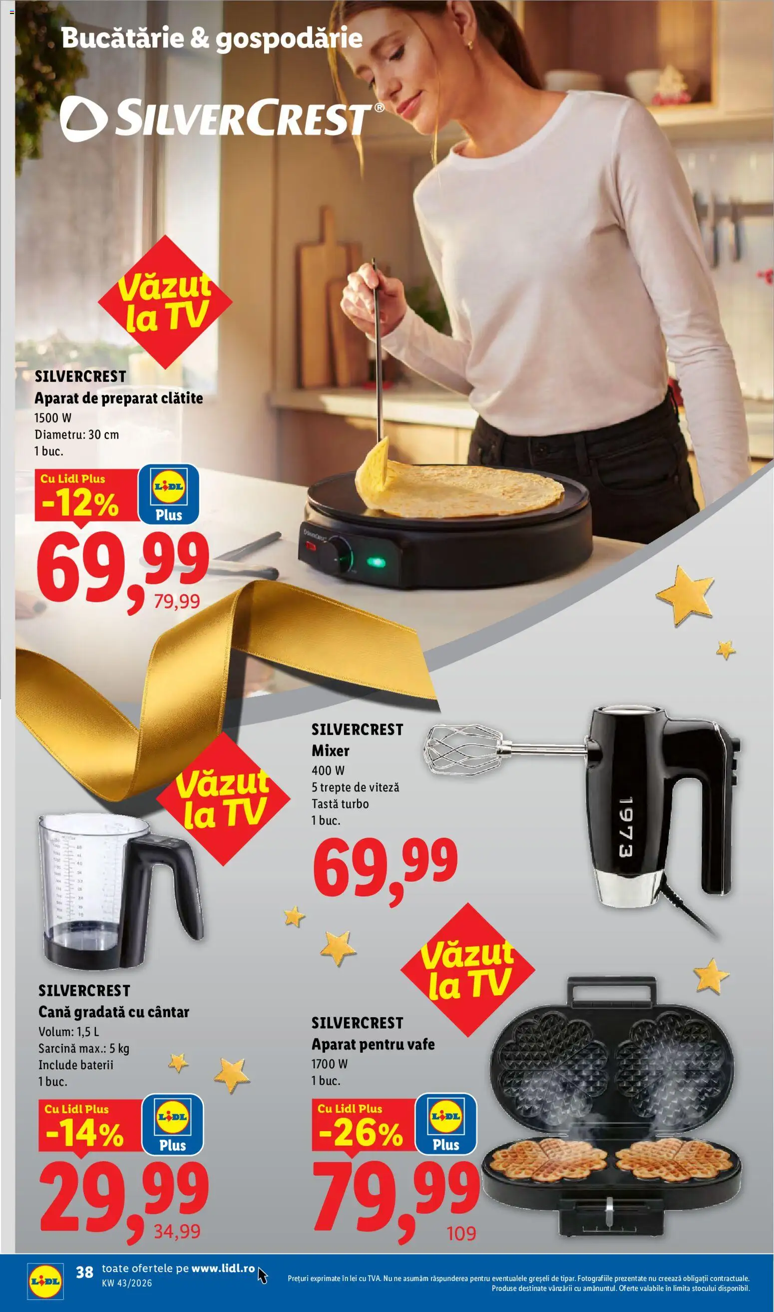 Catalog LIDL 19 - 24 Octombrie 2026 | Pagina 38 | Produse: Mixer, Bucătărie, Aparat, Baterii