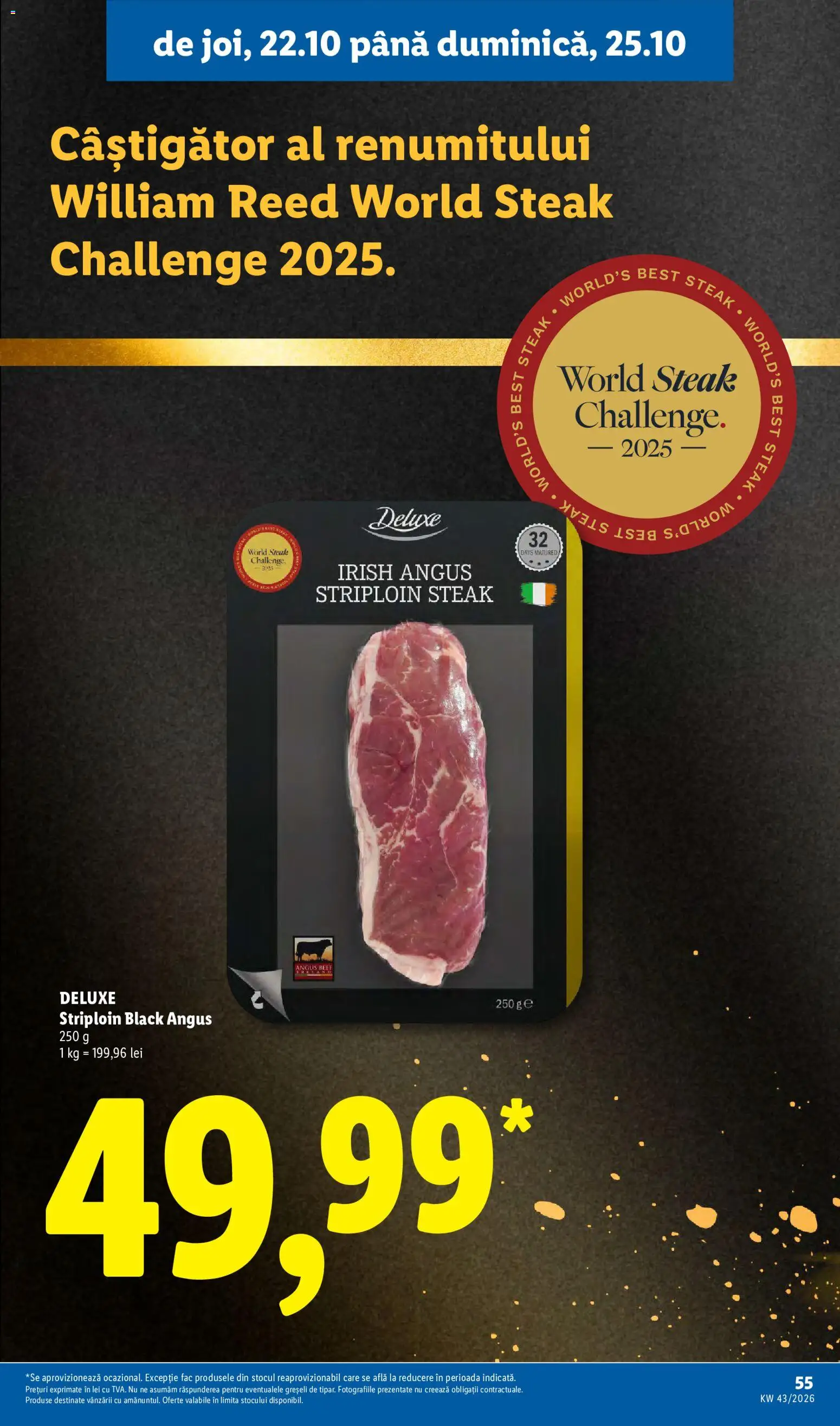 Catalog LIDL 19 - 24 Octombrie 2026 | Pagina 55 | Produse: Best, Black angus, Deluxe, Black