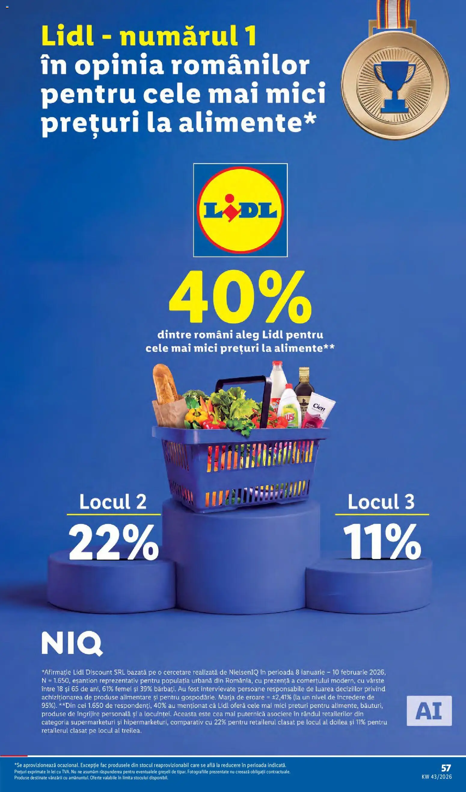 Catalog LIDL 19 - 24 Octombrie 2026 | Pagina 57 | Produse: Cien, Mici