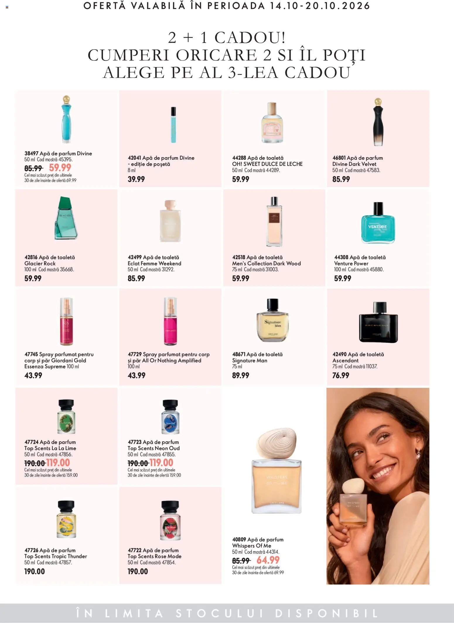 Catalog Oriflame 14 - 19 Octombrie 2026 | Pagina 11 | Produse: Lime, Toaletă, Apă, Power