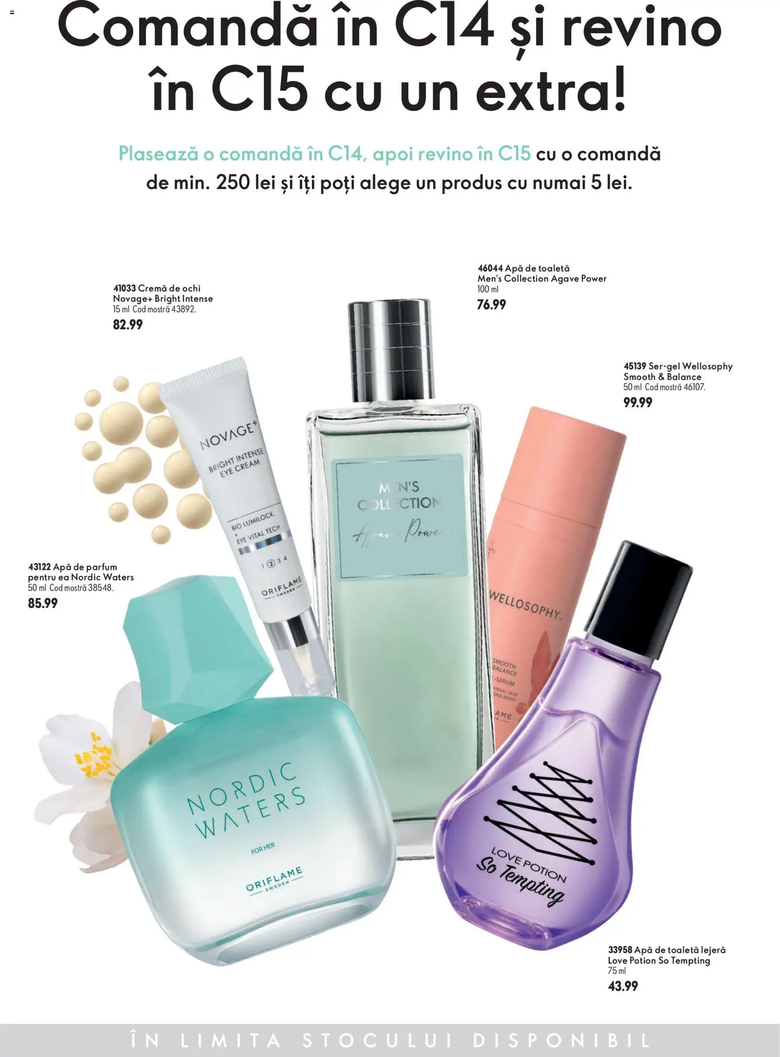 Catalog Oriflame 14 - 19 Octombrie 2026 | Pagina 13 | Produse: Ochi, Apă de parfum, Toaletă, Parfum