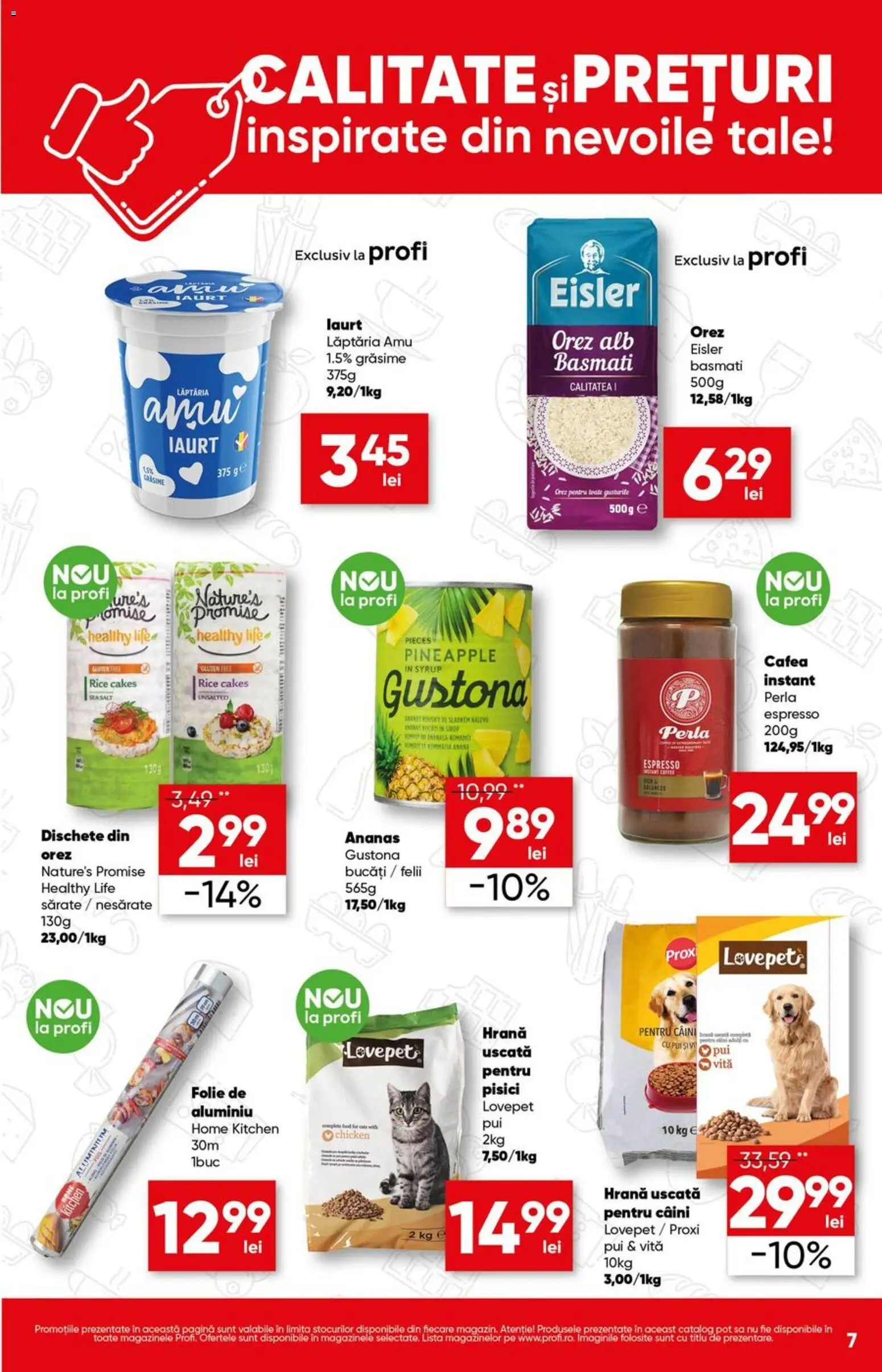 Catalog Profi 15 - 20 Octombrie 2026 | Pagina 7 | Produse: Vită, Pui, Cafea, Orez