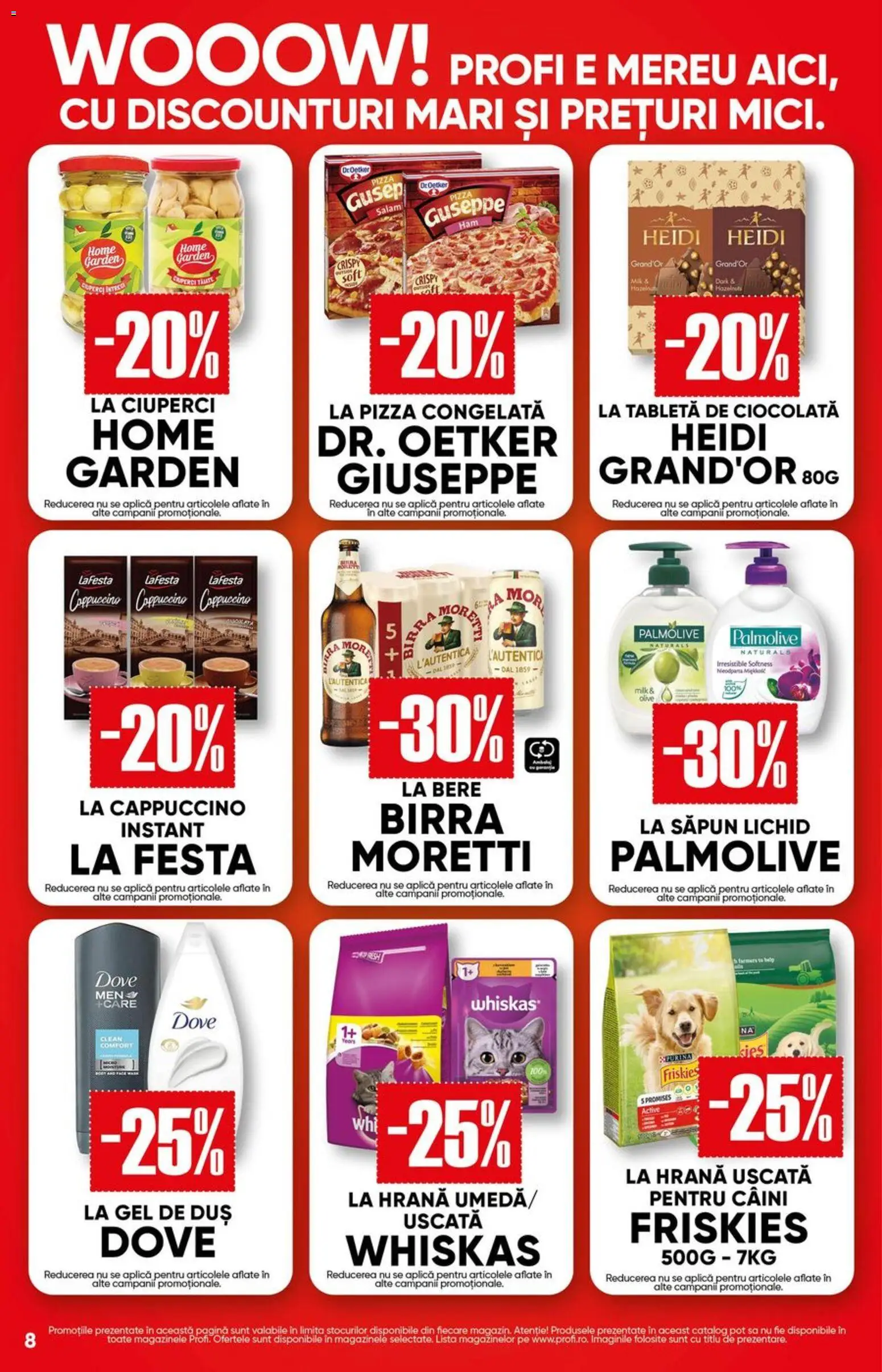 Catalog Profi 15 - 20 Octombrie 2026 | Pagina 8 | Produse: Baby, Whiskas, Active, Heidi