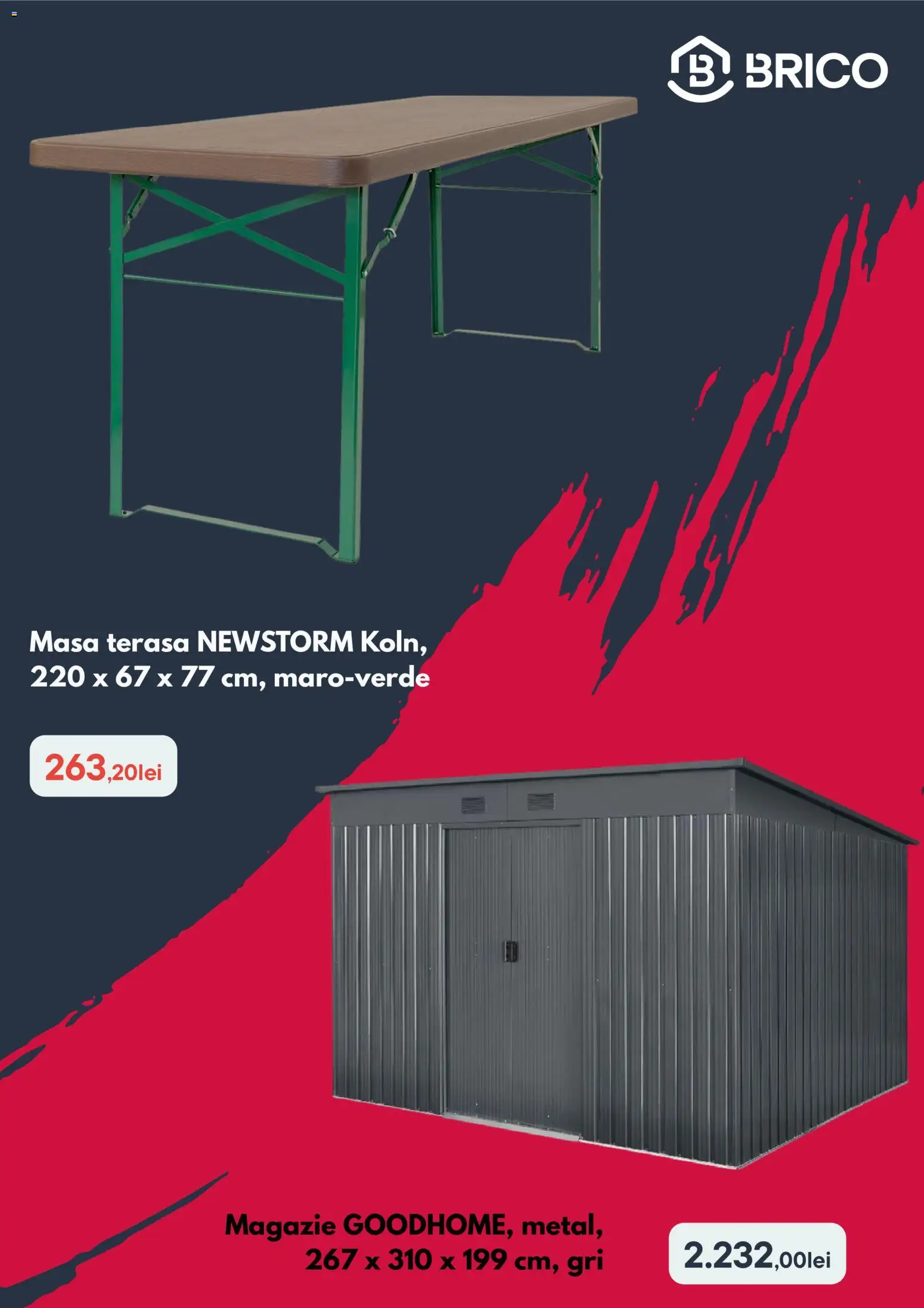 Catalog Brico Depot 15 - 27 Octombrie 2026 | Pagina 4 | Produse: Masă