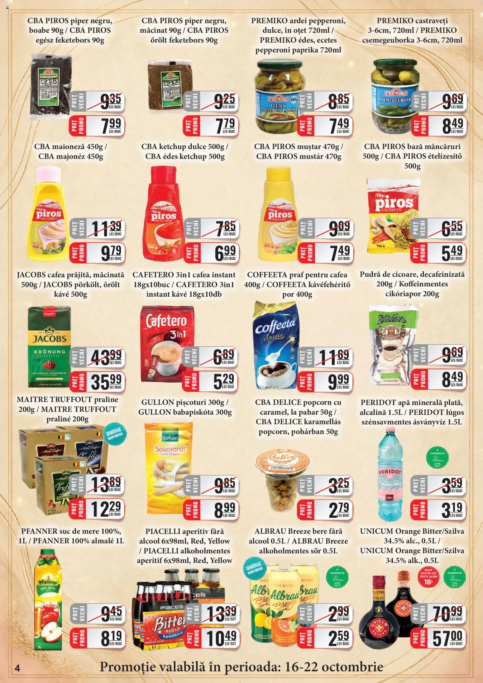 Catalog CBA 16 - 30 Octombrie 2026 | Pagina 4 | Produse: Ardei, Mere, Muștar, Castraveți