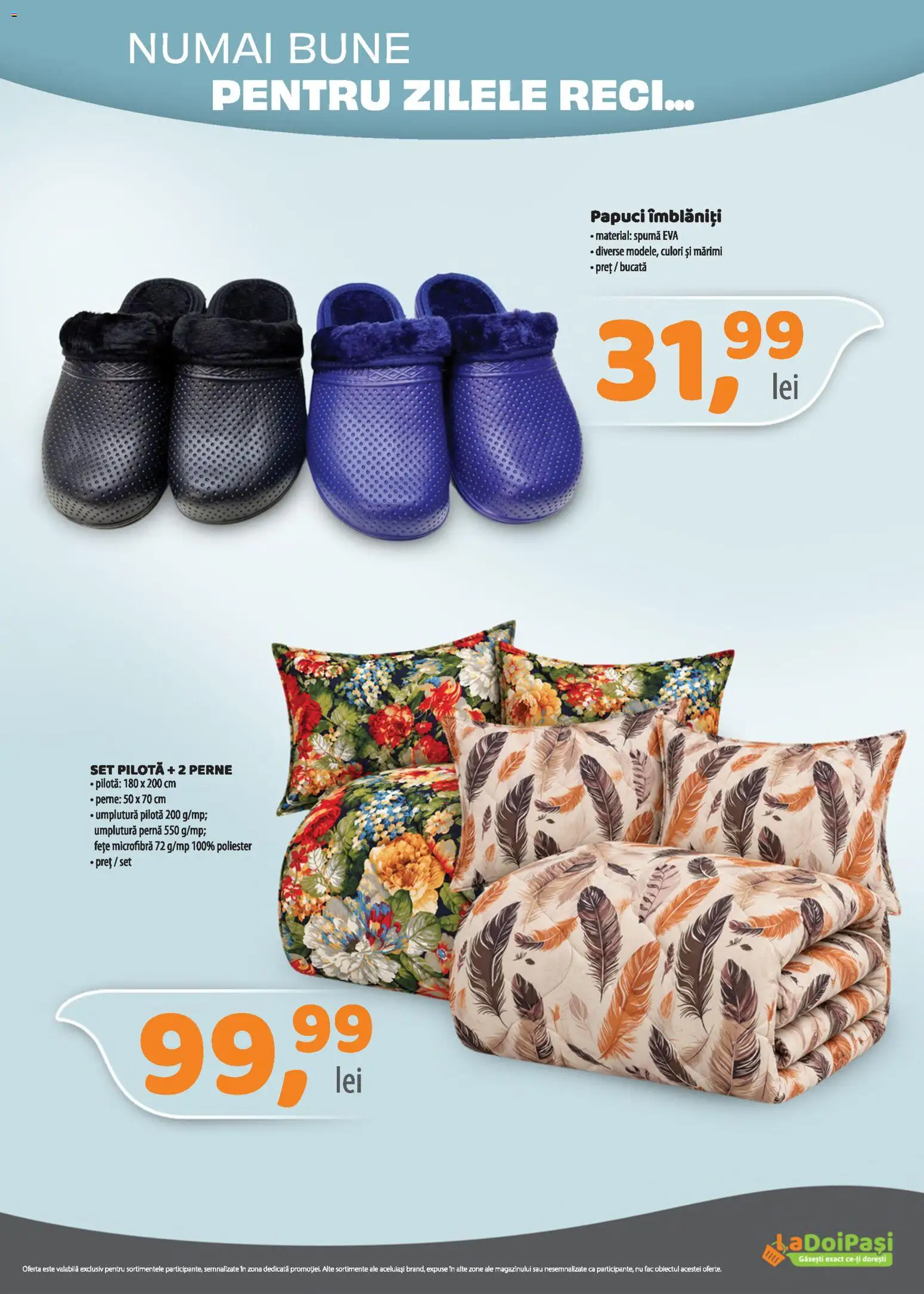 Catalog LaDoiPași 16 - 30 Octombrie 2026 | Pagina 12 | Produse: Perne, Pernă, Pilotă, Papuci