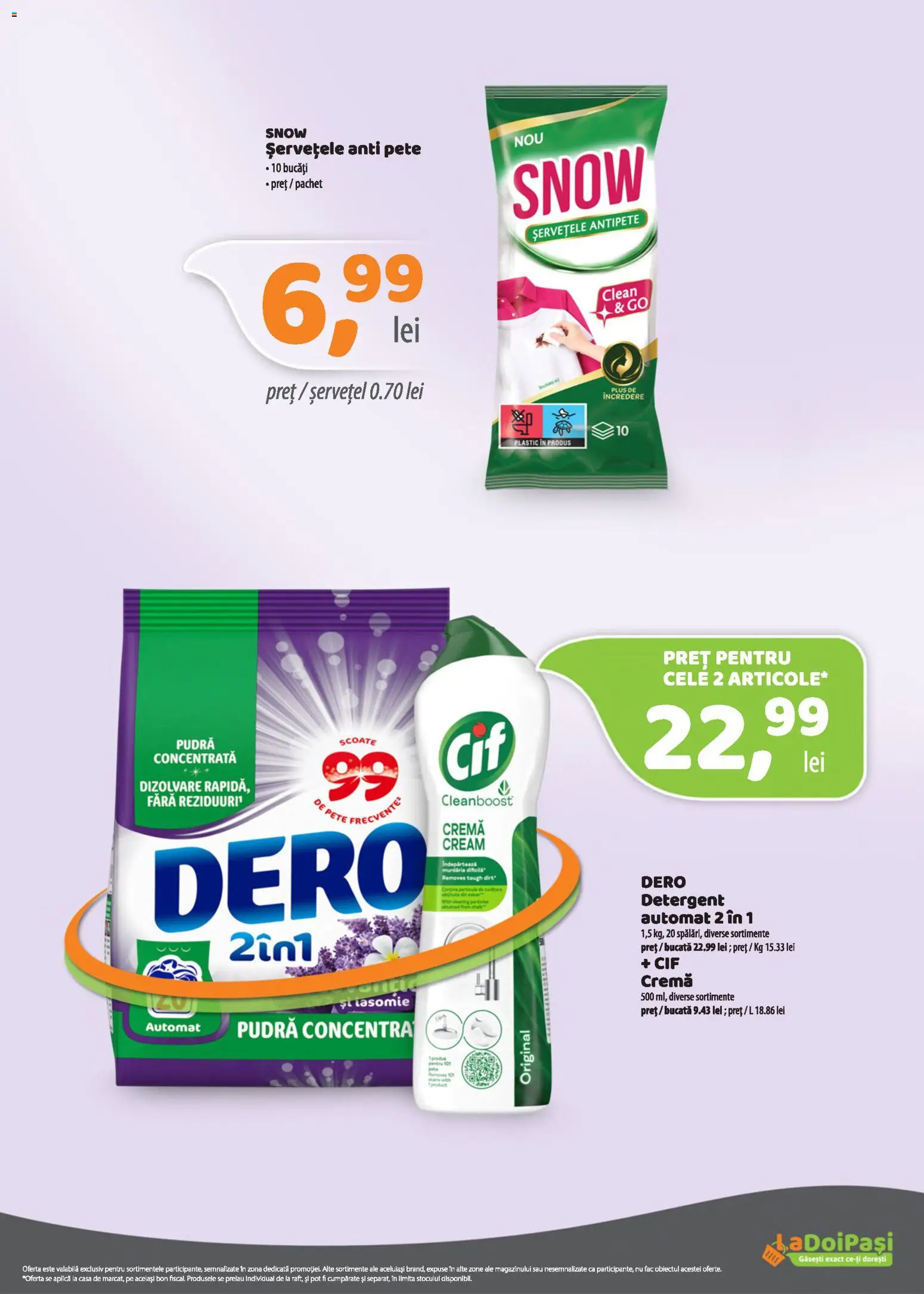 Catalog LaDoiPași 16 - 30 Octombrie 2026 | Pagina 13 | Produse: Cif, Aplică, Pudră, Plus