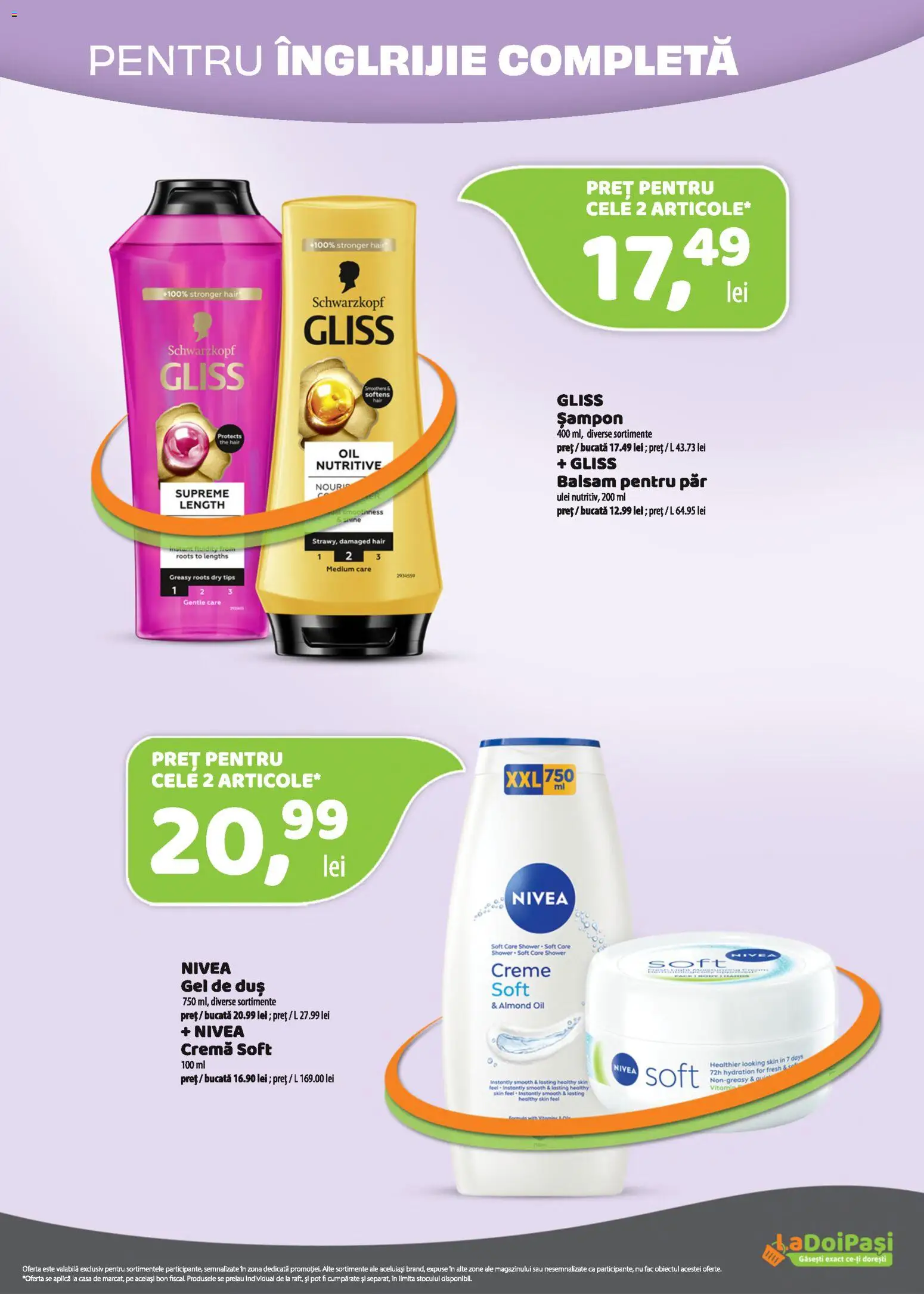 Catalog LaDoiPași 16 - 30 Octombrie 2026 | Pagina 14 | Produse: Duș, Cremă, Ulei, Gel de duș