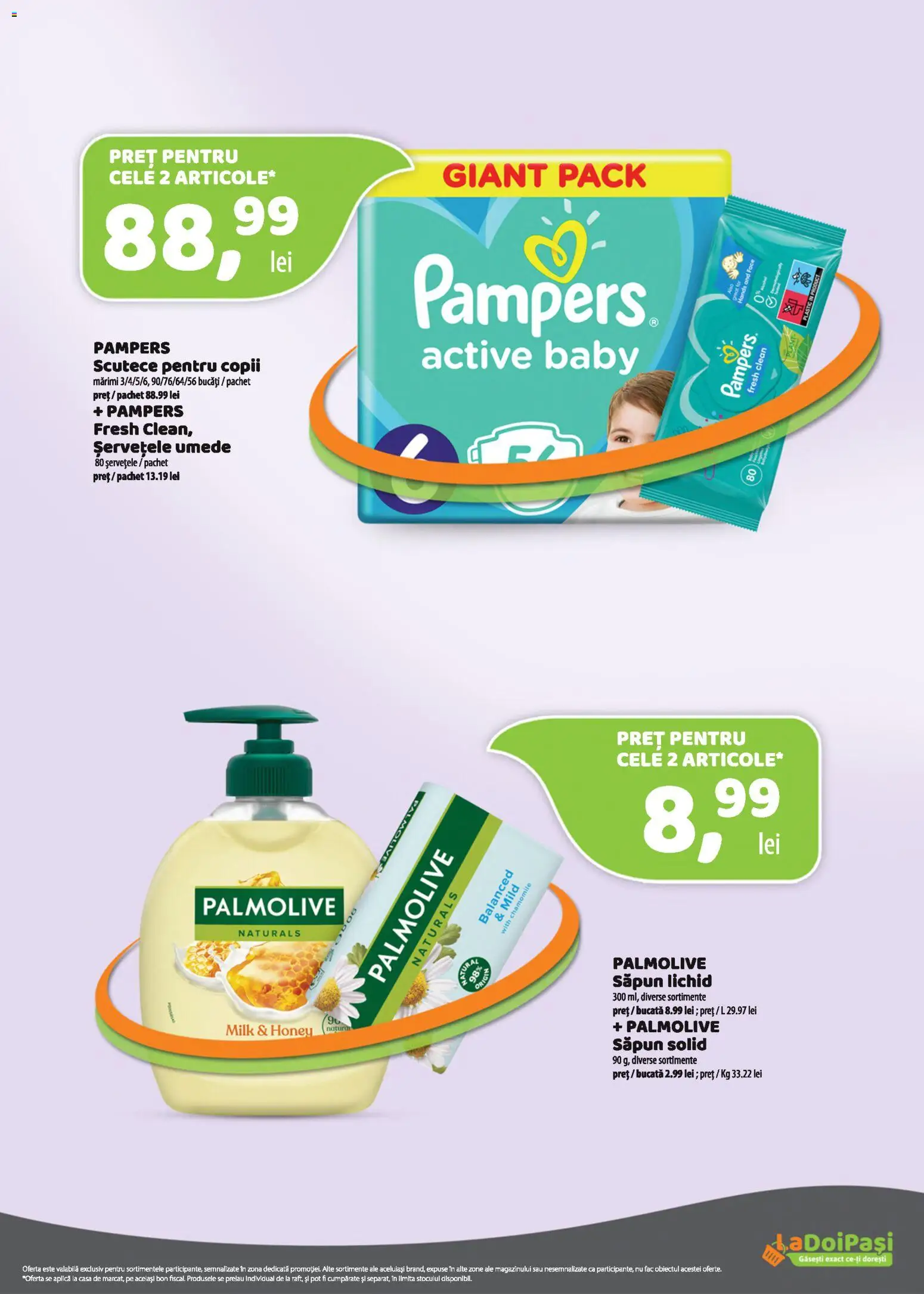 Catalog LaDoiPași 16 - 30 Octombrie 2026 | Pagina 15 | Produse: Săpun solid, Clean, Săpun, Șervețele umede