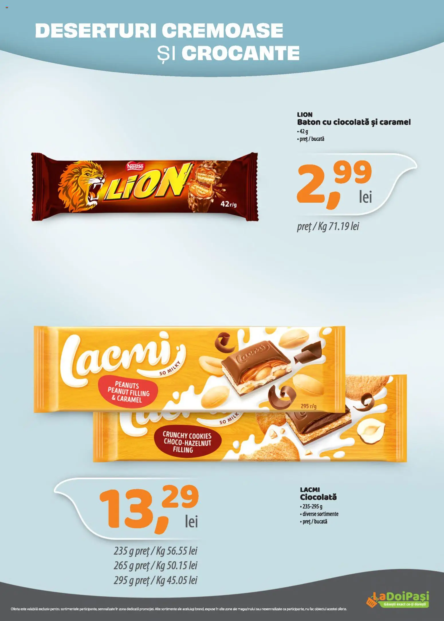 Catalog LaDoiPași 16 - 30 Octombrie 2026 | Pagina 6 | Produse: Ciocolată