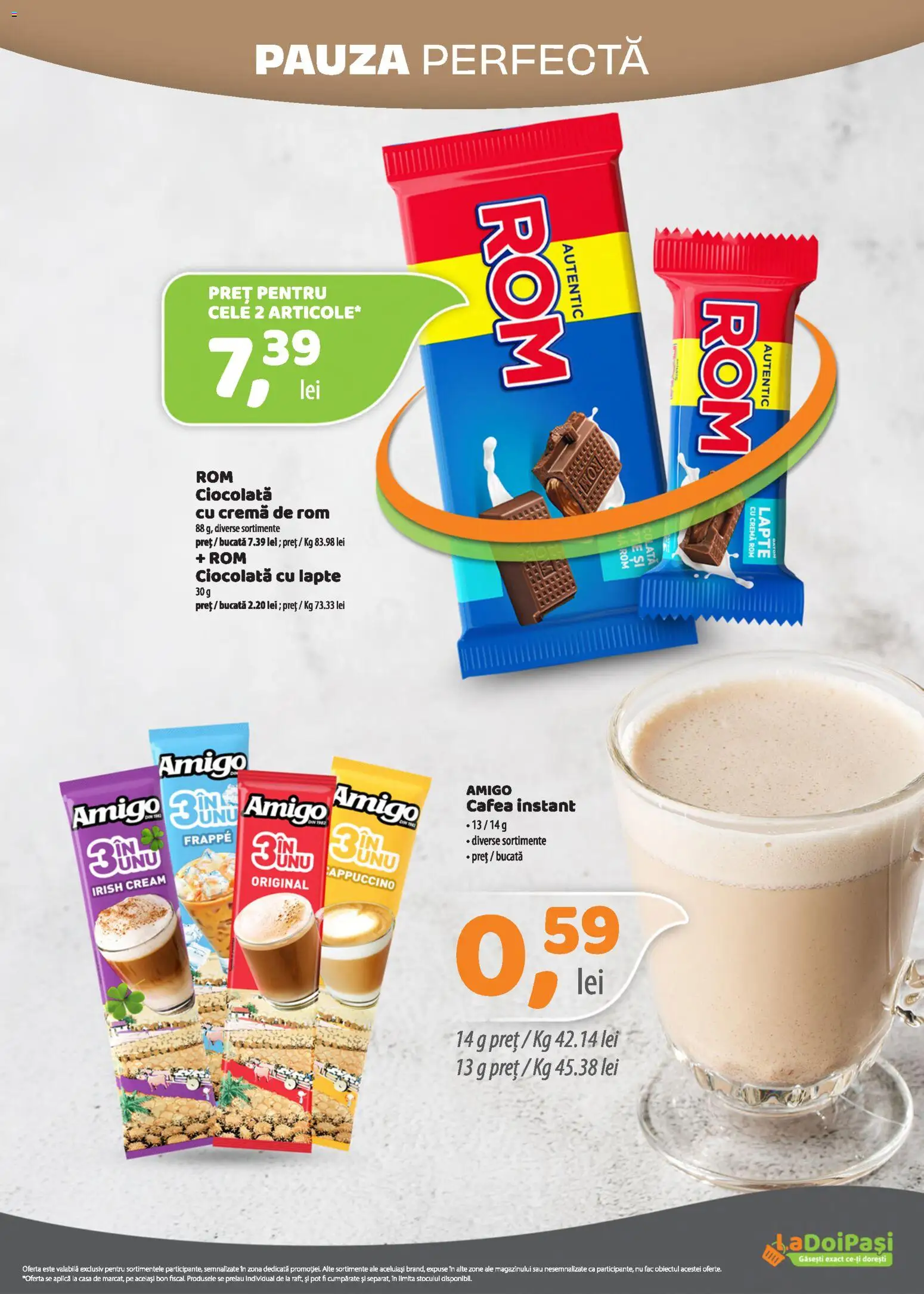 Catalog LaDoiPași 16 - 30 Octombrie 2026 | Pagina 8 | Produse: Aplică, Cafea, Ciocolată, Rom