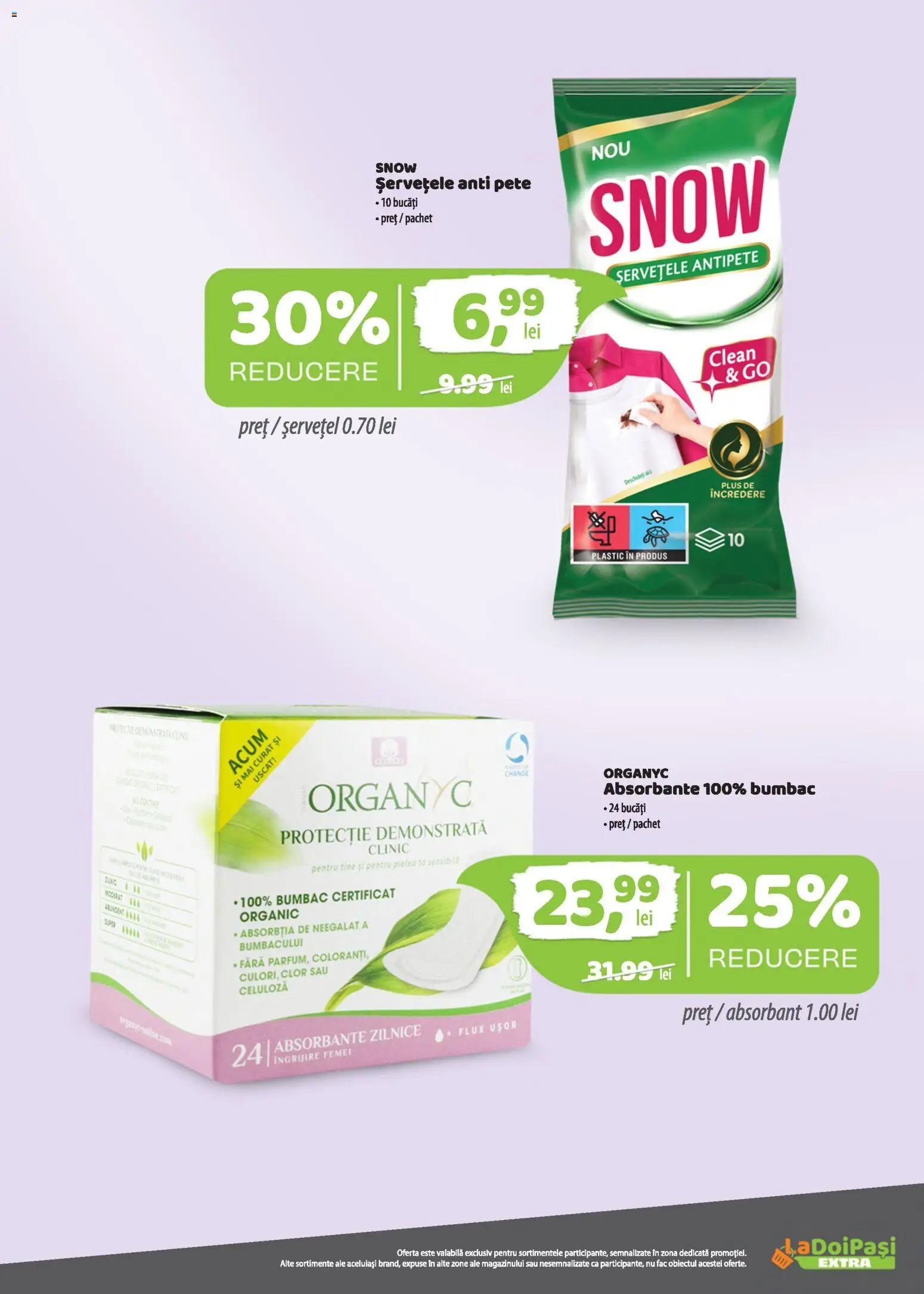 Catalog LaDoiPași 16 - 30 Octombrie 2026 | Pagina 13 | Produse: Clean, Absorbante, Plus