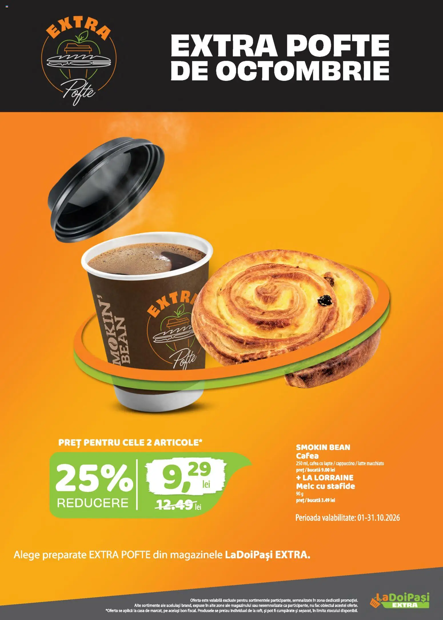 Catalog LaDoiPași 16 - 30 Octombrie 2026 | Pagina 5 | Produse: Cappuccino, Lapte, Cafea, Stafide