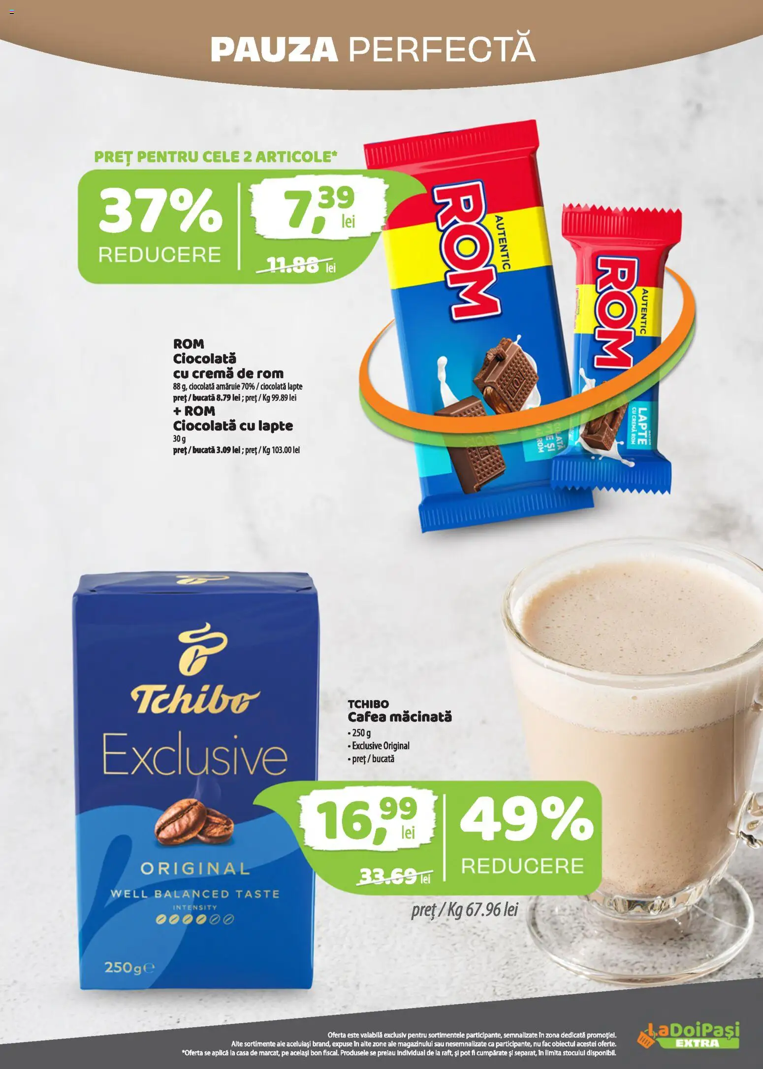 Catalog LaDoiPași 16 - 30 Octombrie 2026 | Pagina 9 | Produse: Lapte, Cremă, Cafea, Rom