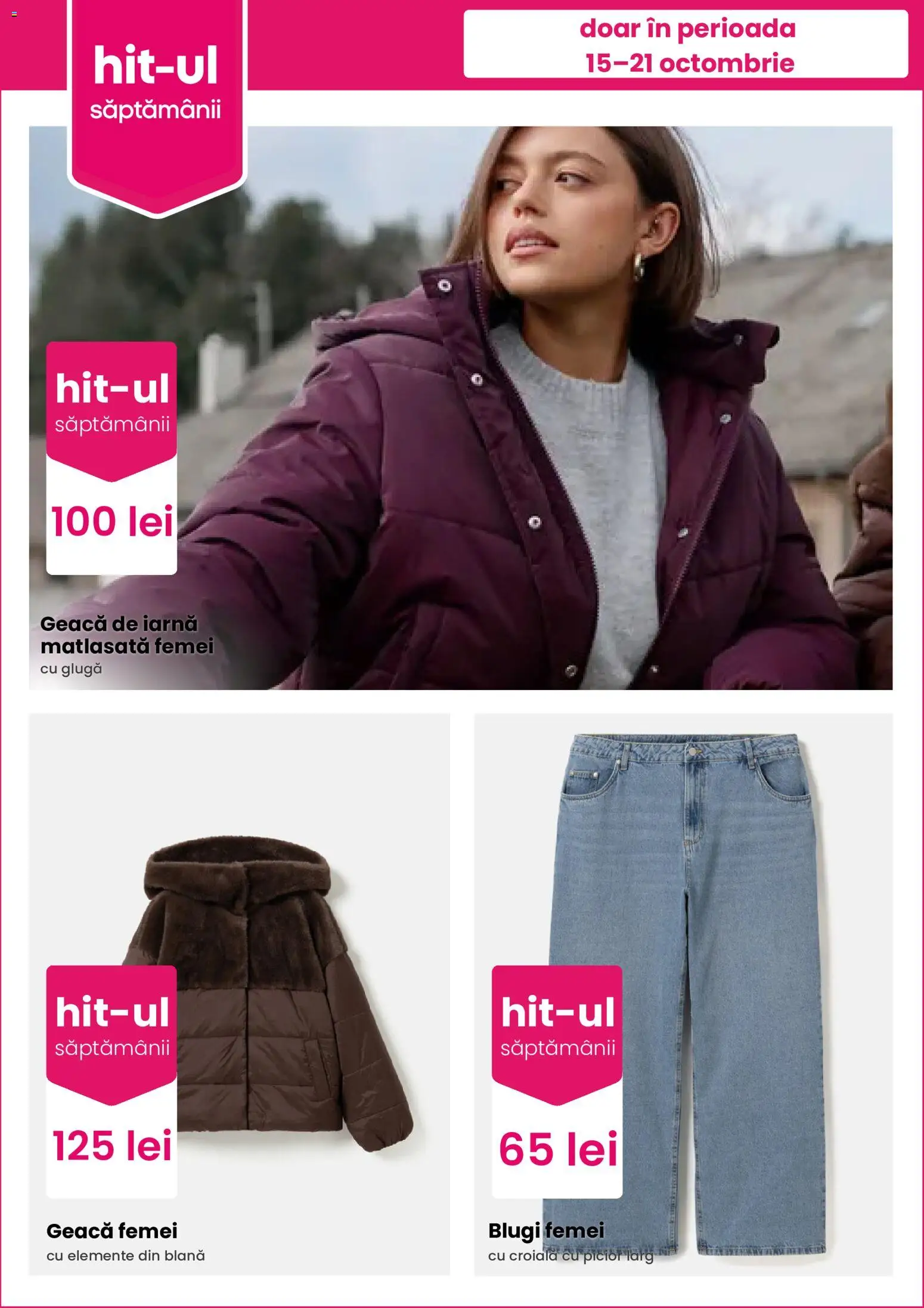 Catalog Pepco 15 - 20 Octombrie 2026 | Pagina 3 | Produse: Blugi, Geacă
