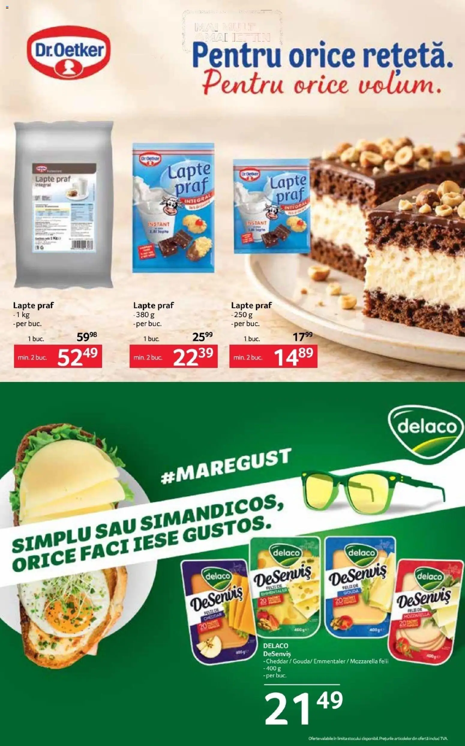 Catalog Selgros 16 - 28 Octombrie 2026 | Pagina 10 | Produse: Delaco, Mozzarella, Lapte, Gouda