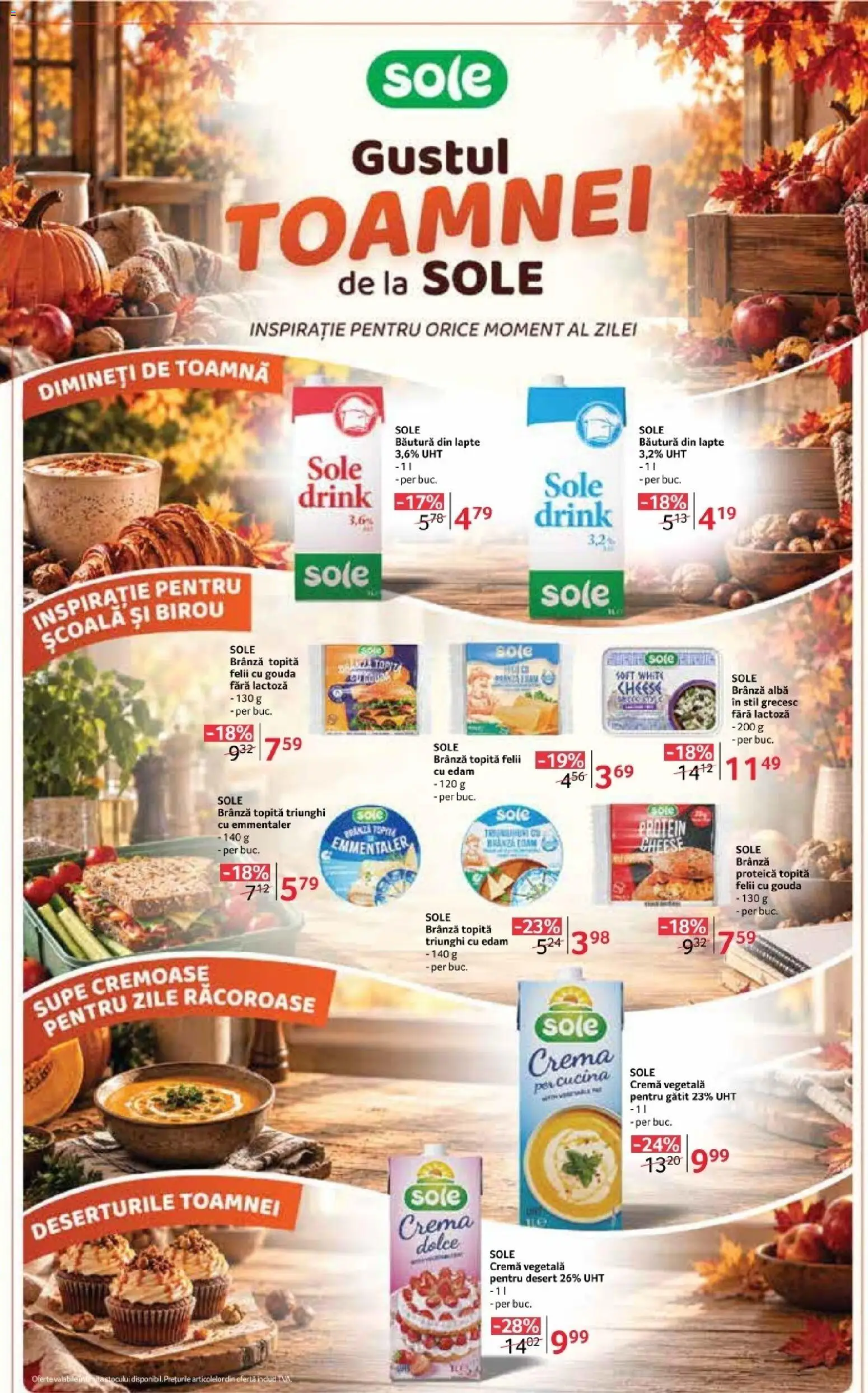 Catalog Selgros 16 - 28 Octombrie 2026 | Pagina 13 | Produse: Branza topita felii, Lapte, Brânză, Gouda