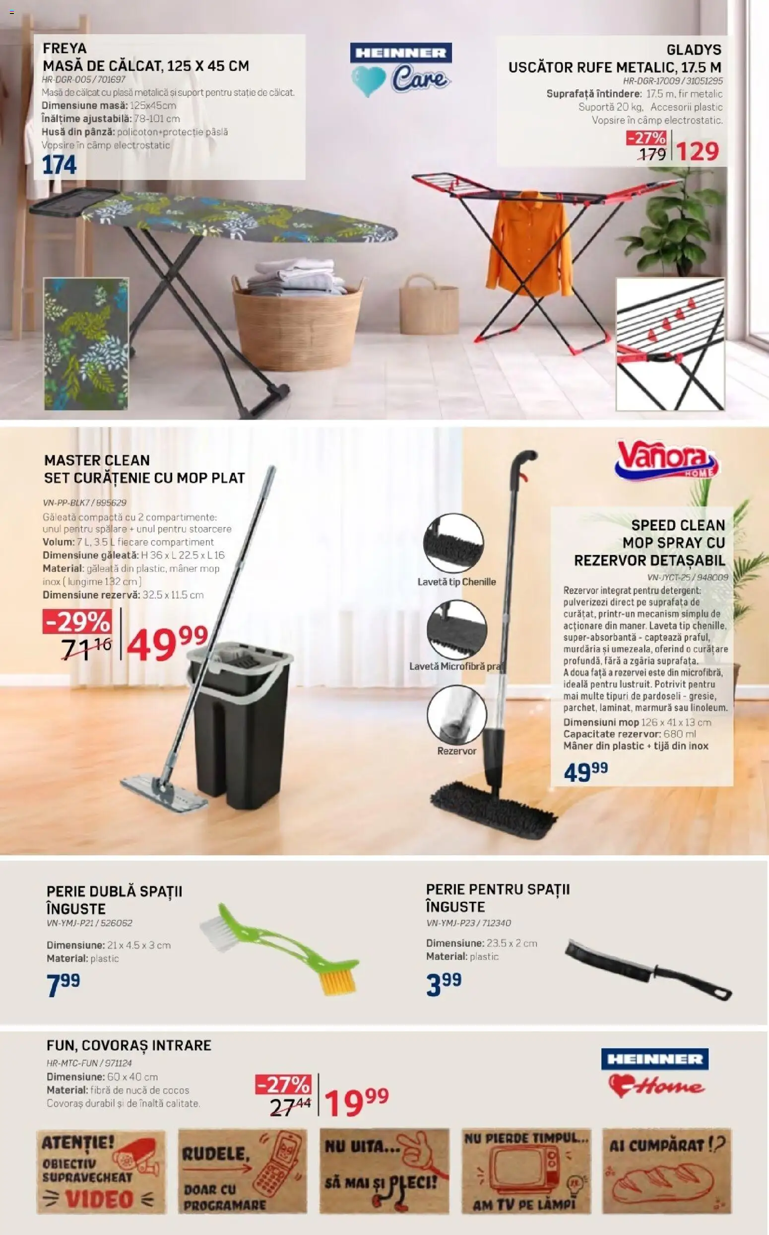 Catalog Selgros 16 Octombrie - 11 Noiembrie 2026 | Pagina 10 | Produse: Mâner, Masă, Detergent, Covoraș Intrare