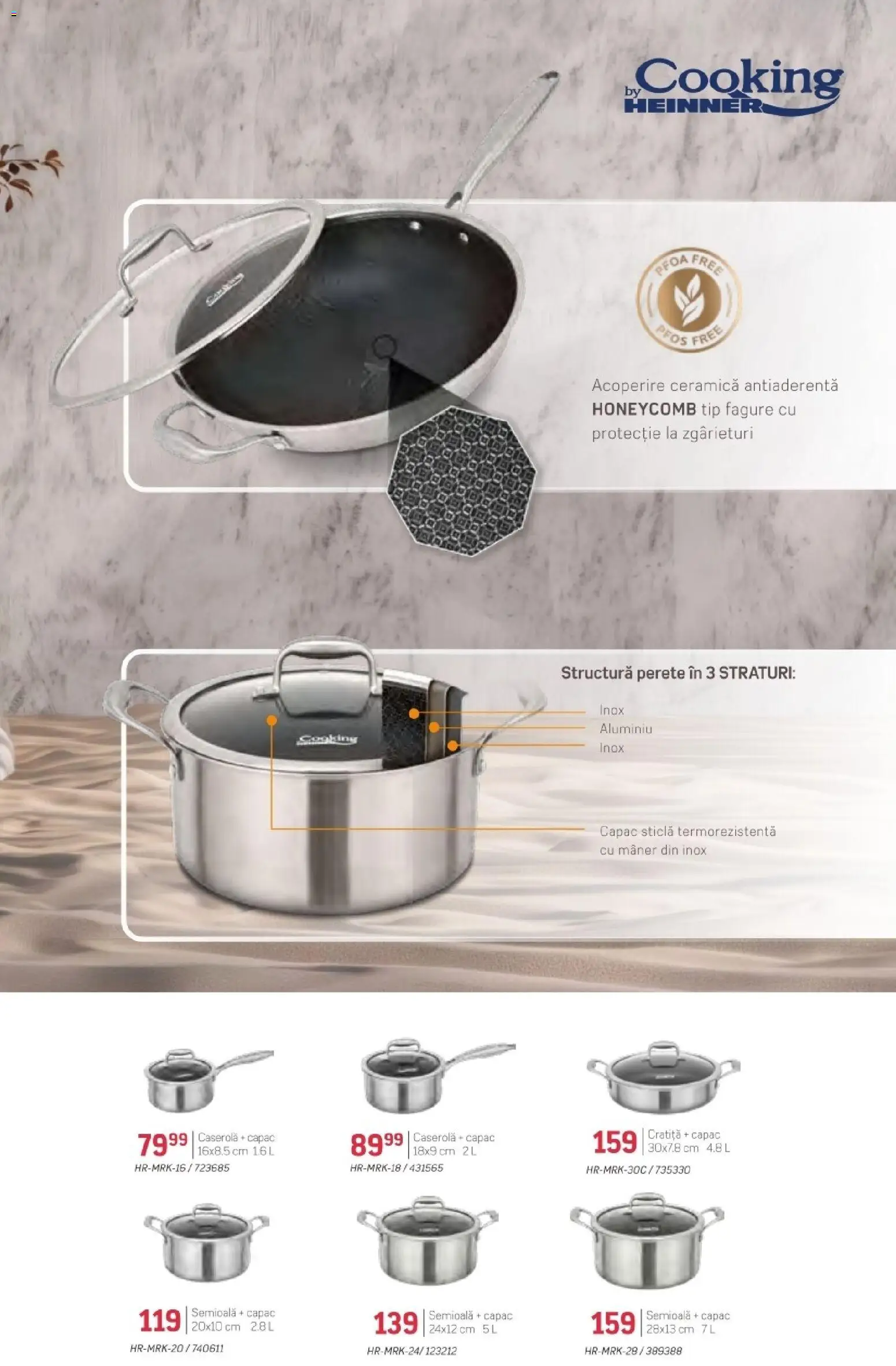 Catalog Selgros 16 Octombrie - 11 Noiembrie 2026 | Pagina 3 | Produse: Cratiță, Caserola, Mâner, Tip