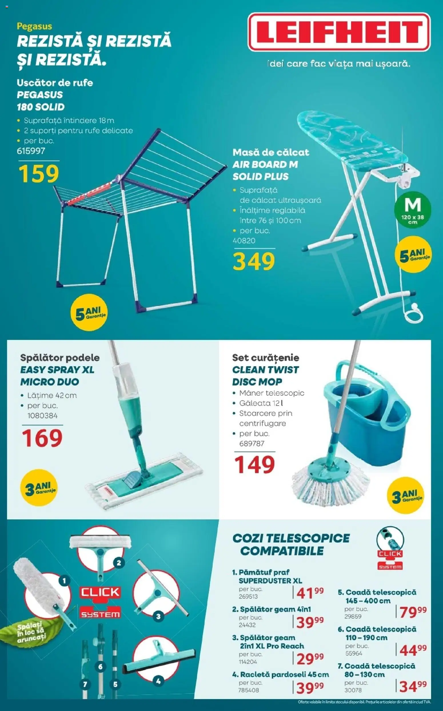 Catalog Selgros 16 - 28 Octombrie 2026 | Pagina 14 | Produse: Solid, Uscător, Mop, Uscător de Rufe