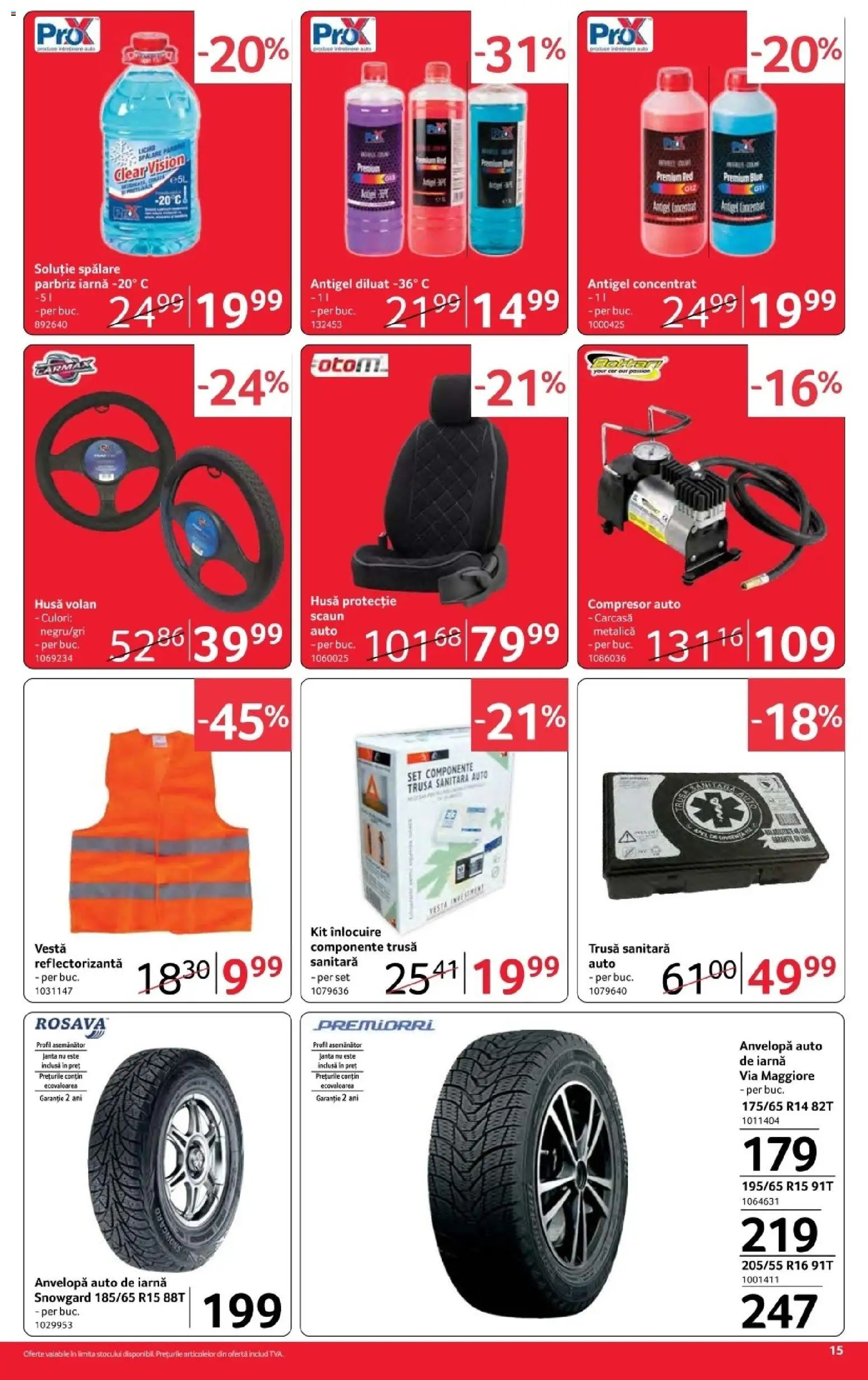 Catalog Selgros 16 - 28 Octombrie 2026 | Pagina 15 | Produse: Parbriz, Carcasă, Clear, Vestă