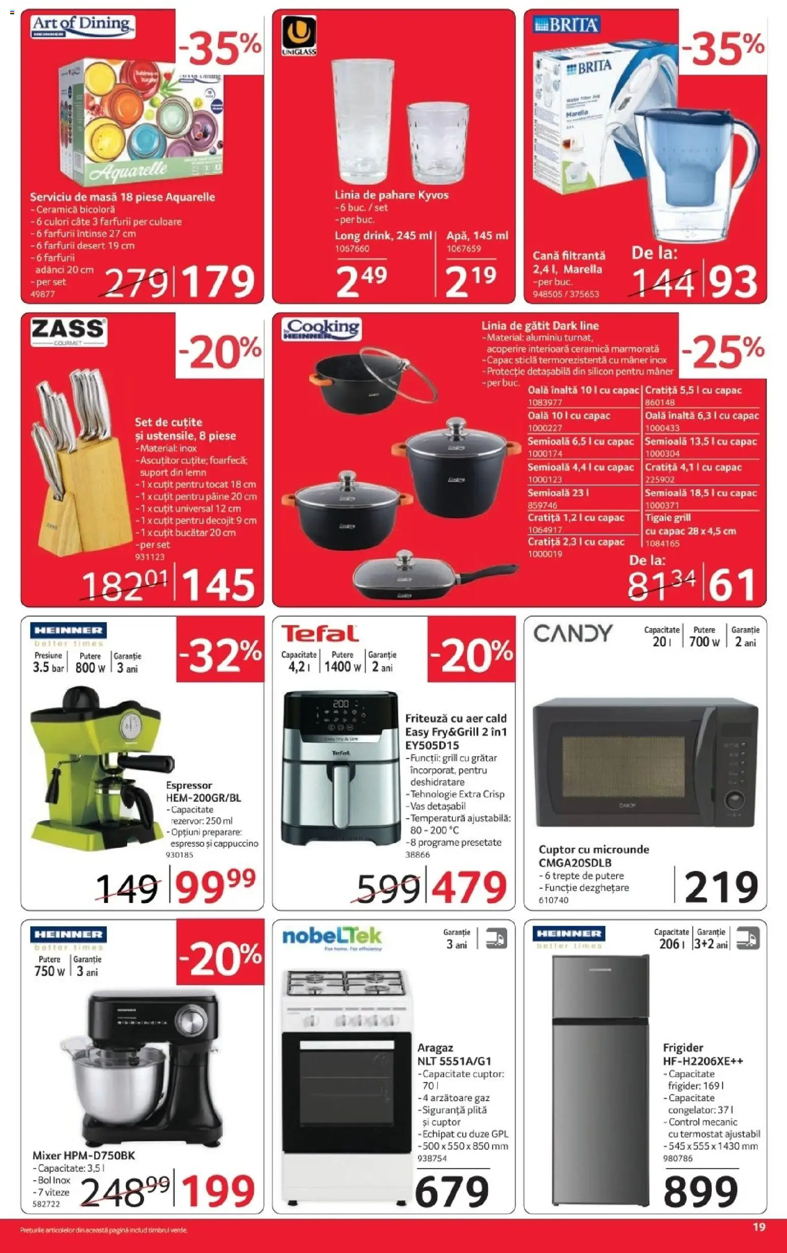 Catalog Selgros 16 - 28 Octombrie 2026 | Pagina 19 | Produse: Cuptor, Cratiță, Grill, Mixer