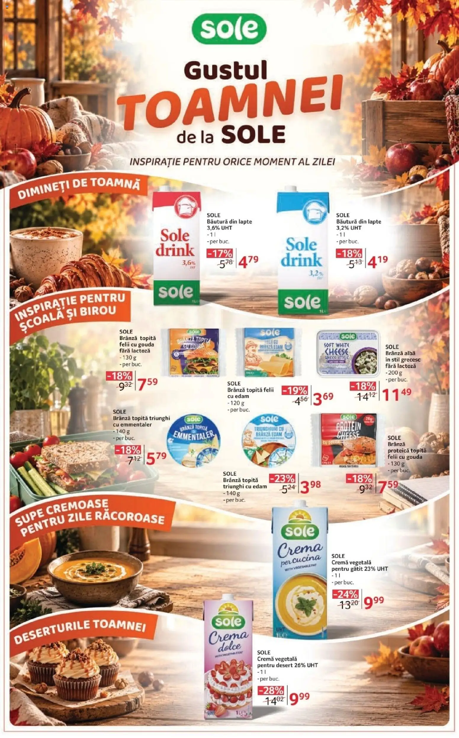 Catalog Selgros 16 - 28 Octombrie 2026 | Pagina 8 | Produse: Lapte, Brânză, Desert, Gouda