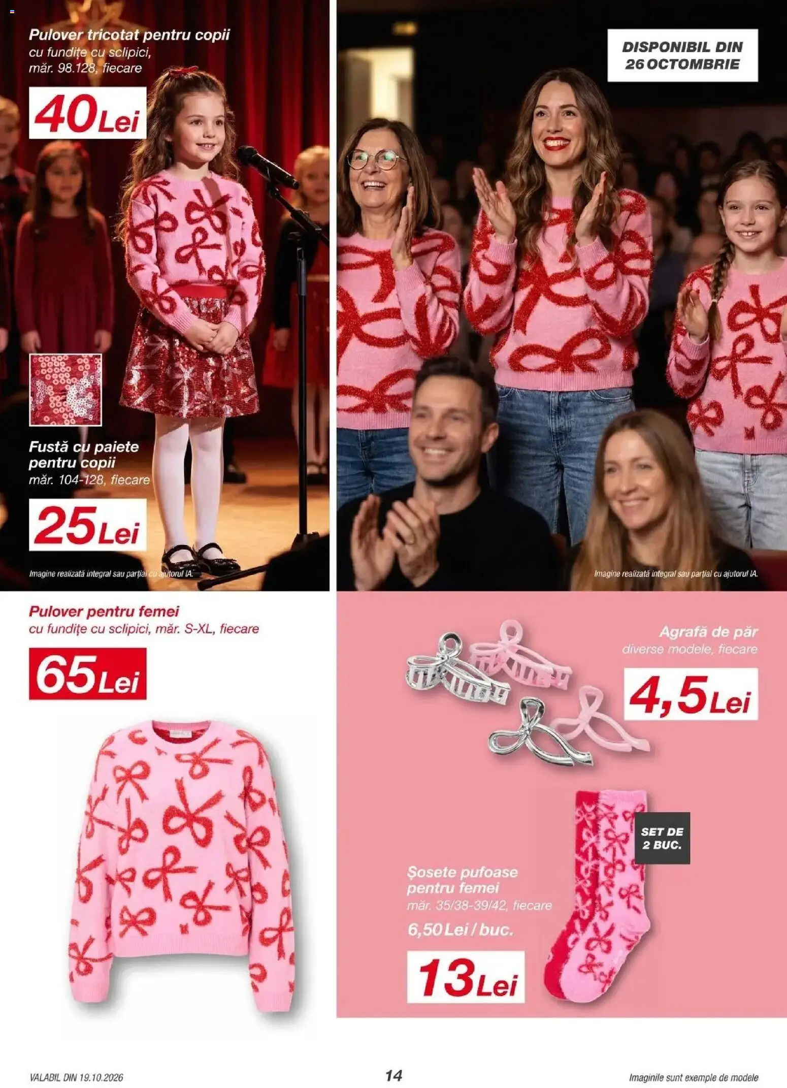 Catalog Kik 19 - 23 Octombrie 2026 | Pagina 14 | Produse: Pulover, Șosete