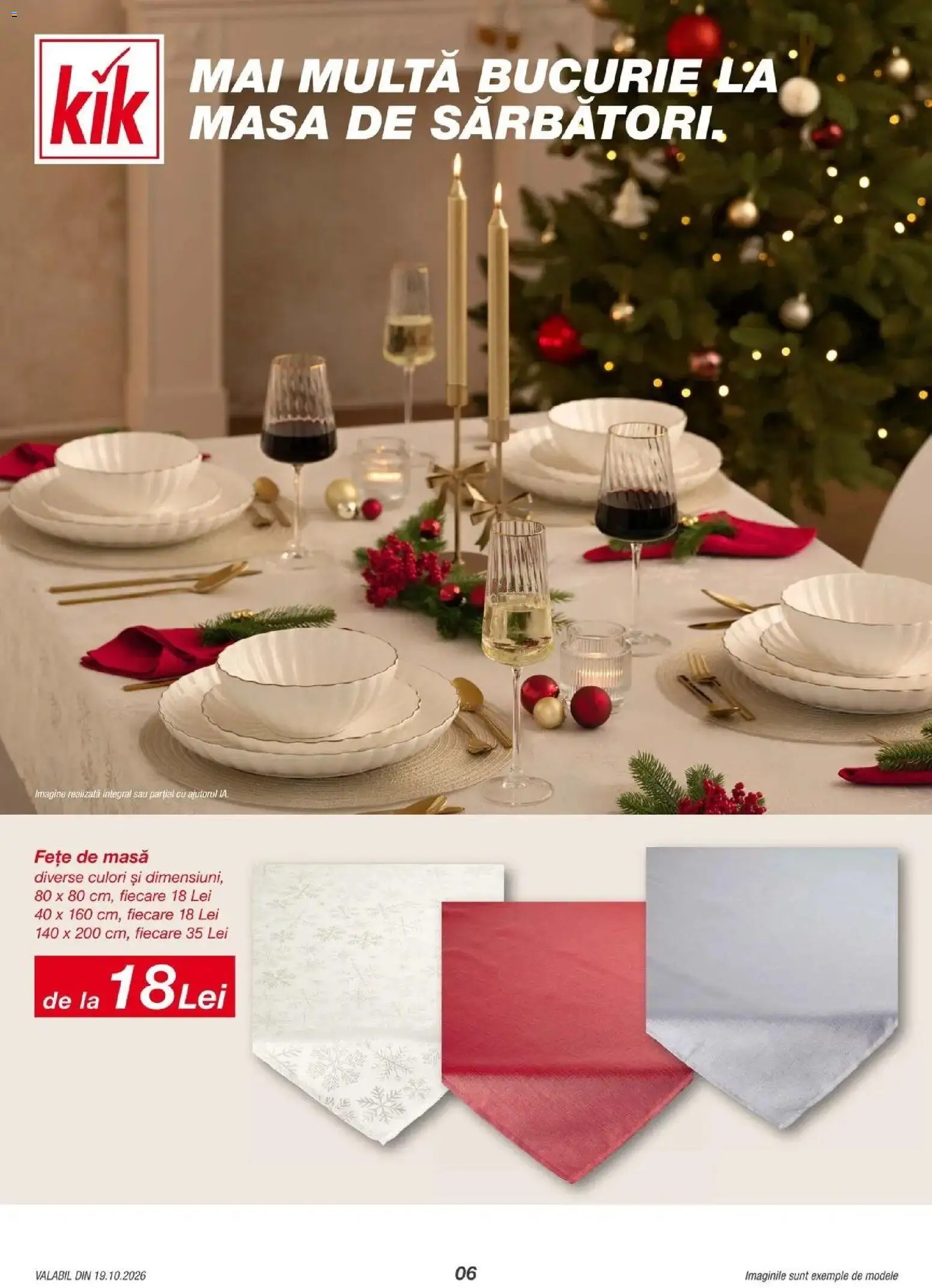 Catalog Kik 19 - 23 Octombrie 2026 | Pagina 6 | Produse: Masă