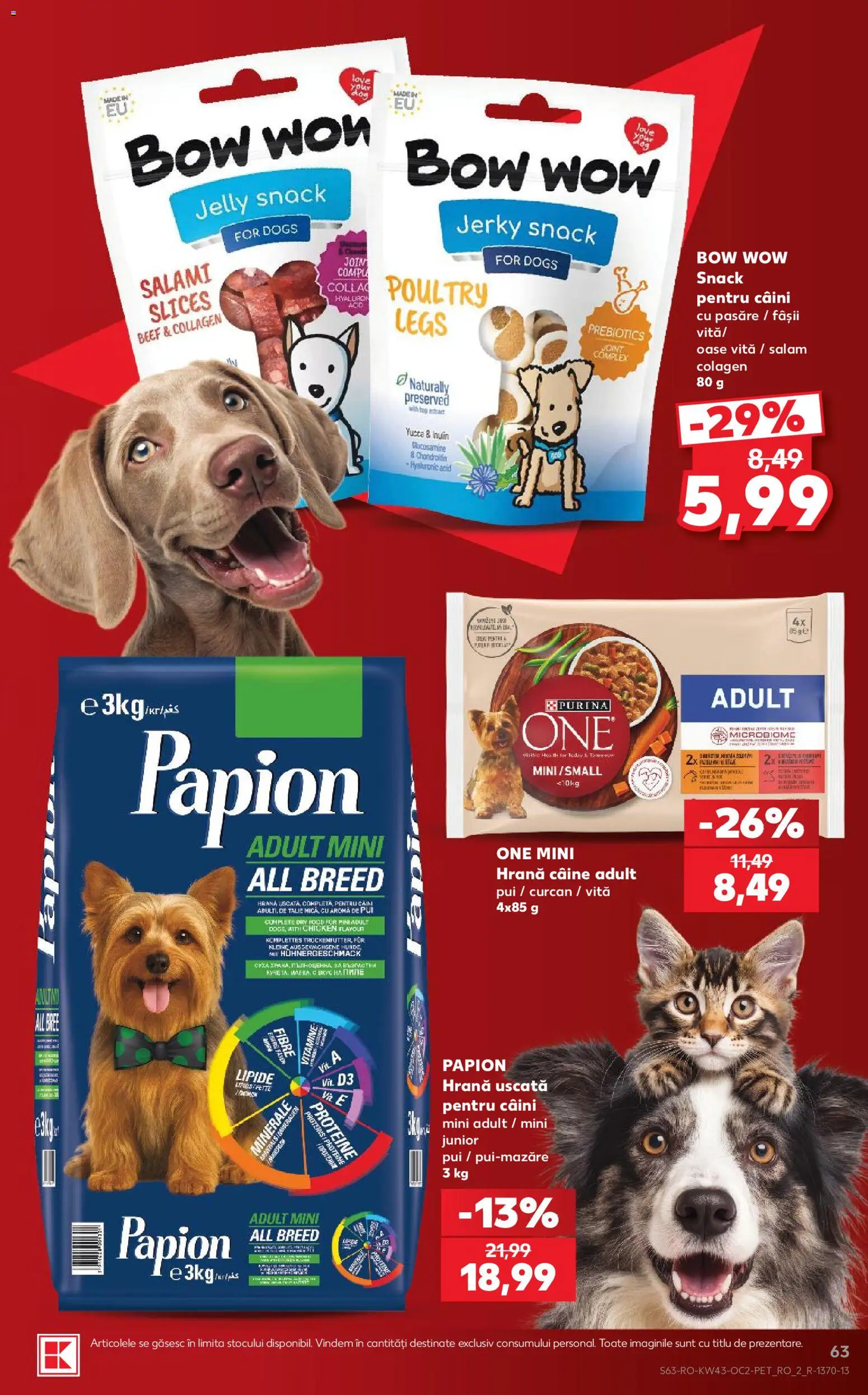 Catalog Kaufland 21 - 26 Octombrie 2026 | Pagina 63 | Produse: Vită, Proteine, Pui, Salam
