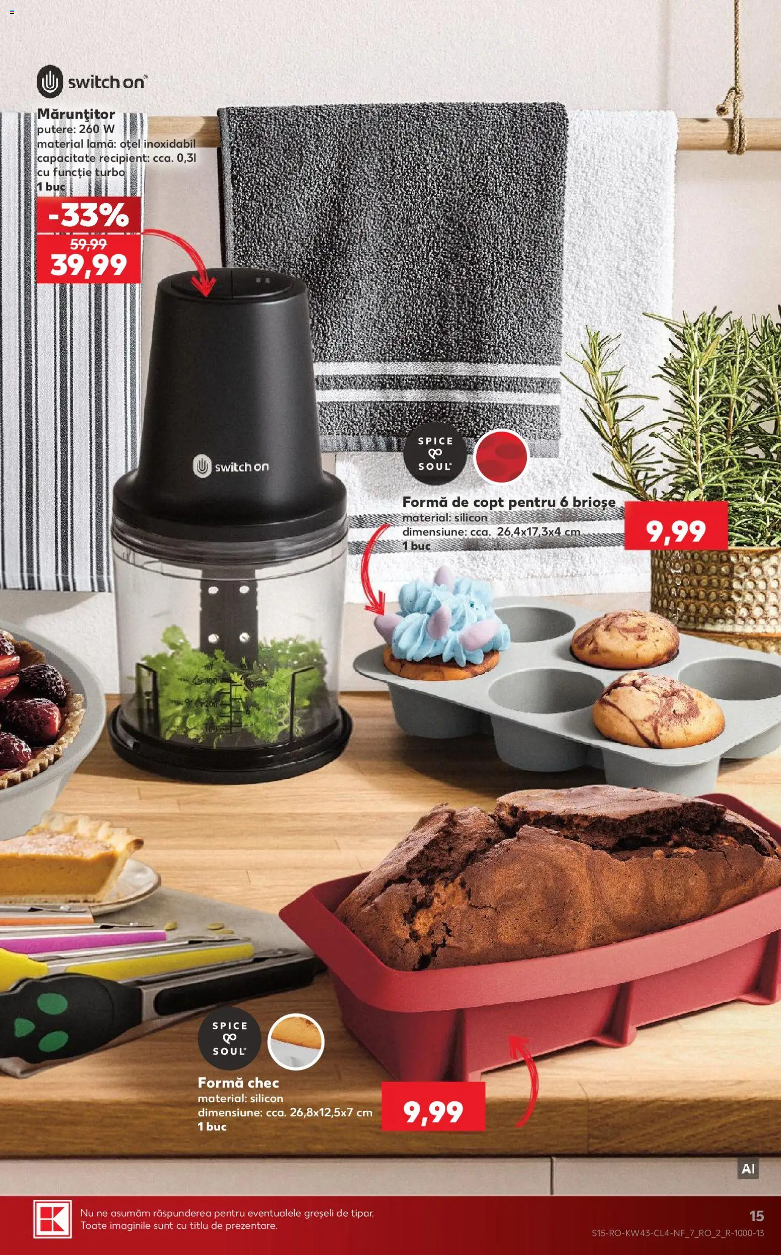 Catalog Kaufland 21 - 26 Octombrie 2026 | Pagina 15 | Produse: Briose, Switch on