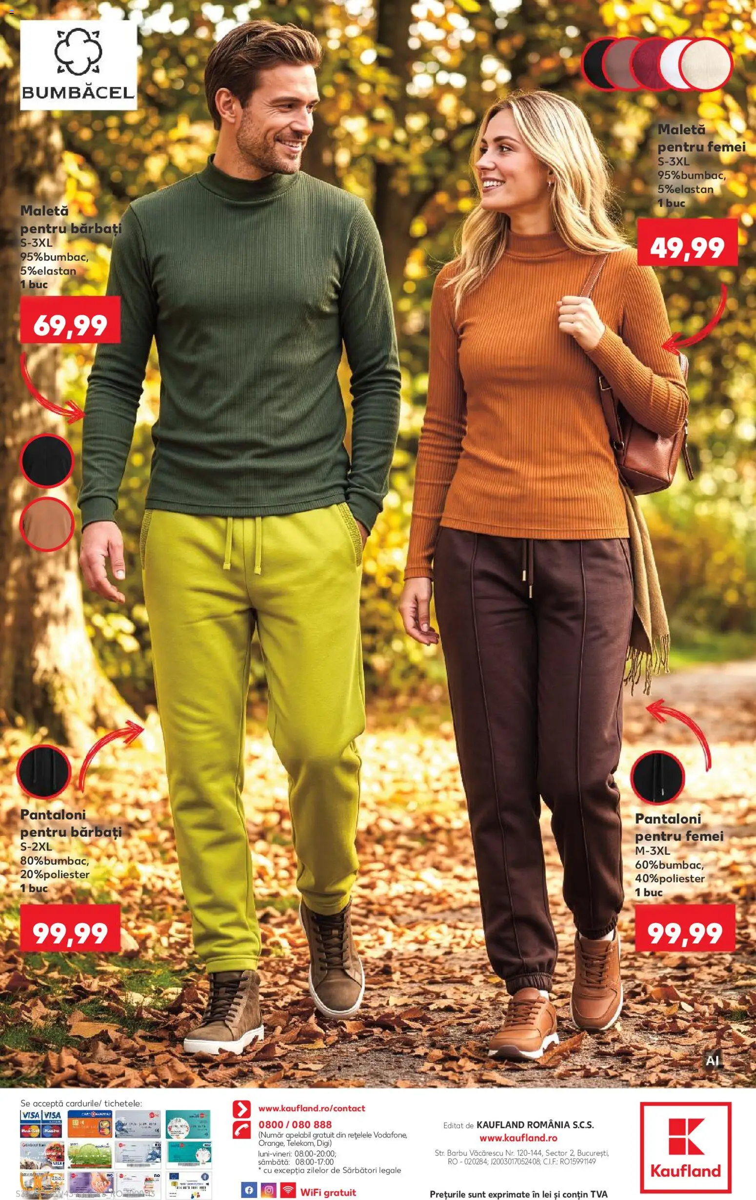 Catalog Kaufland 21 - 26 Octombrie 2026 | Pagina 32 | Produse: Pantaloni