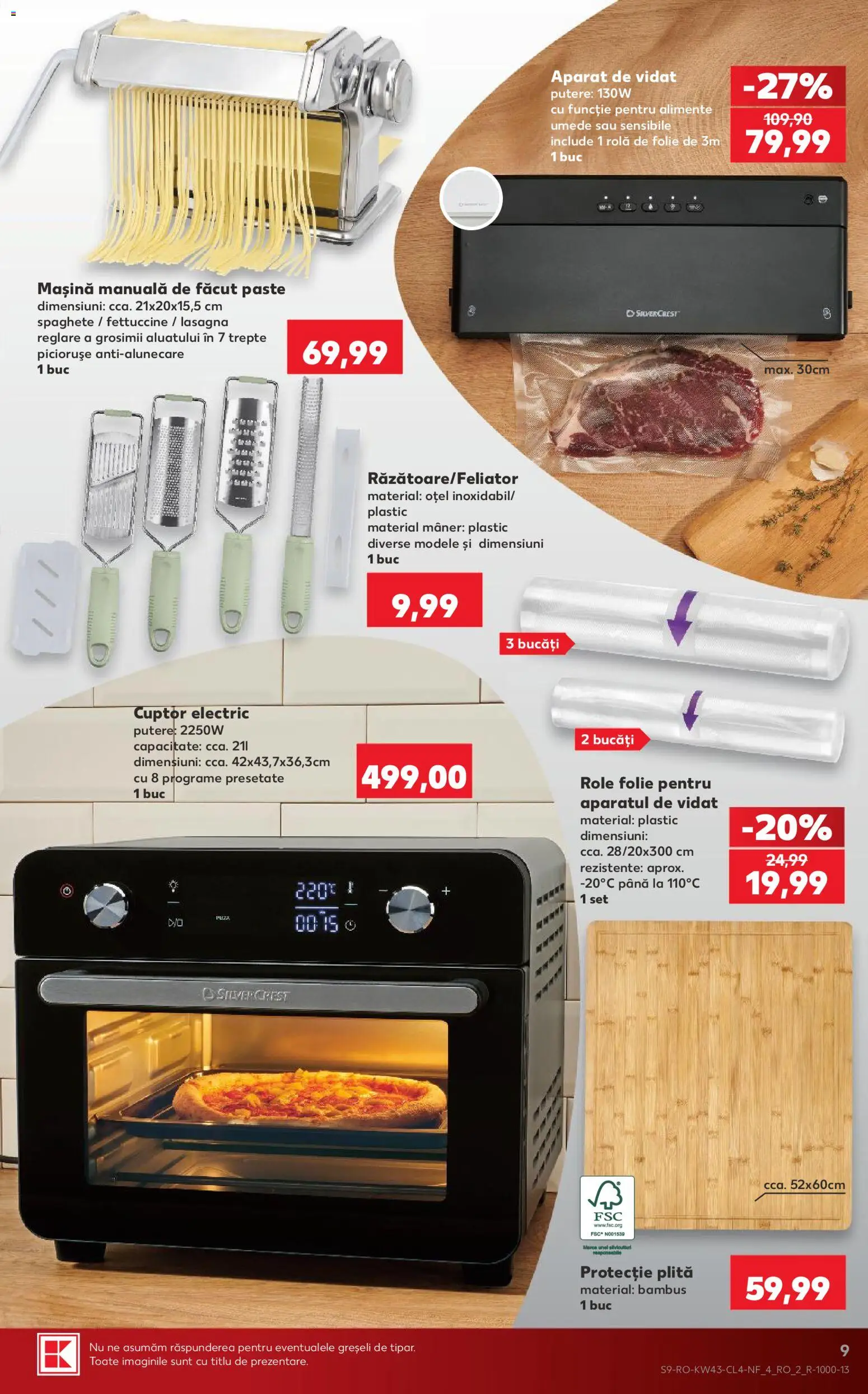 Catalog Kaufland 21 - 26 Octombrie 2026 | Pagina 9 | Produse: Cuptor, Mâner, Aparat, Paste